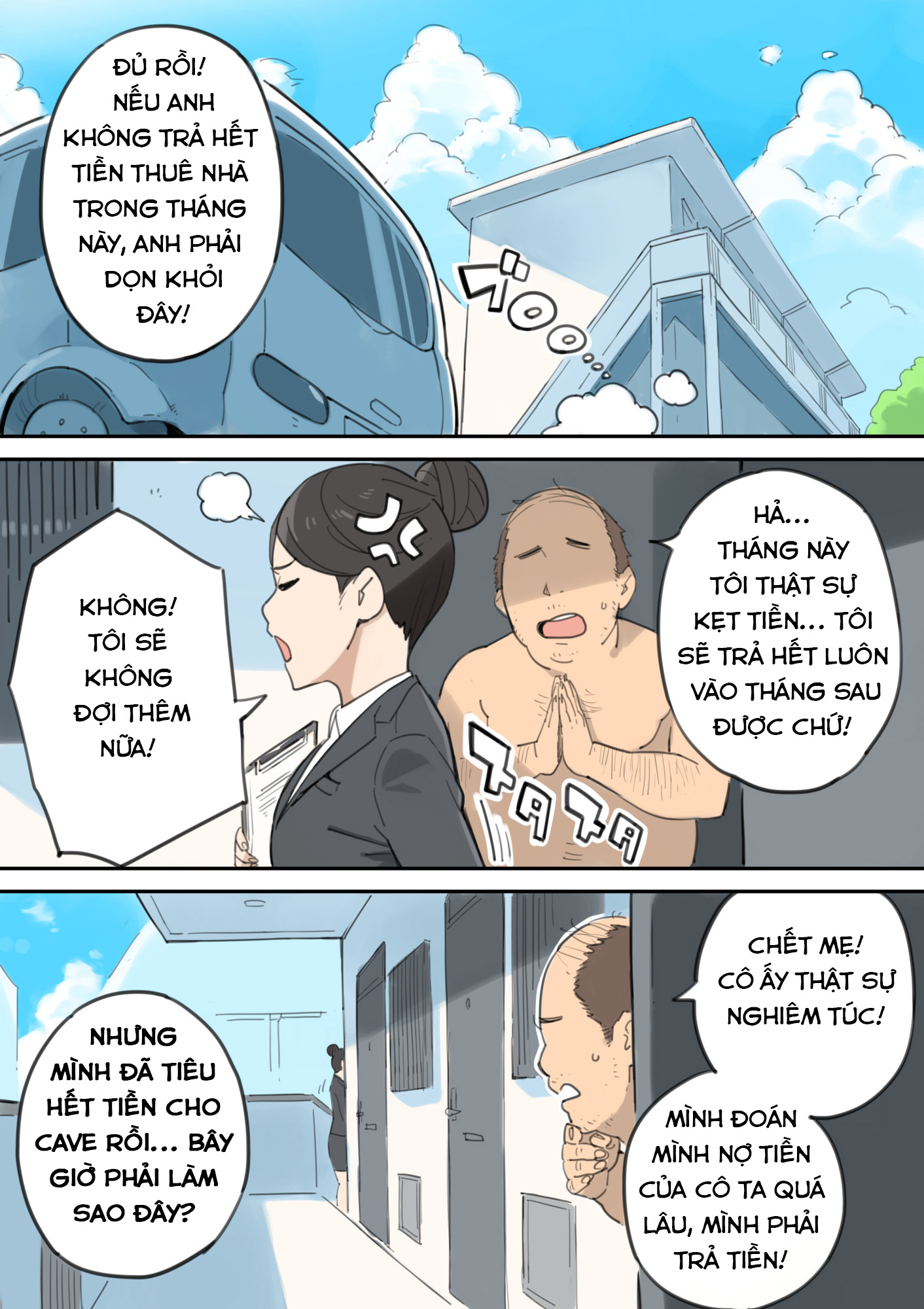 Đọc truyện hentai Chinpo Uri no Ossan - Oneshot