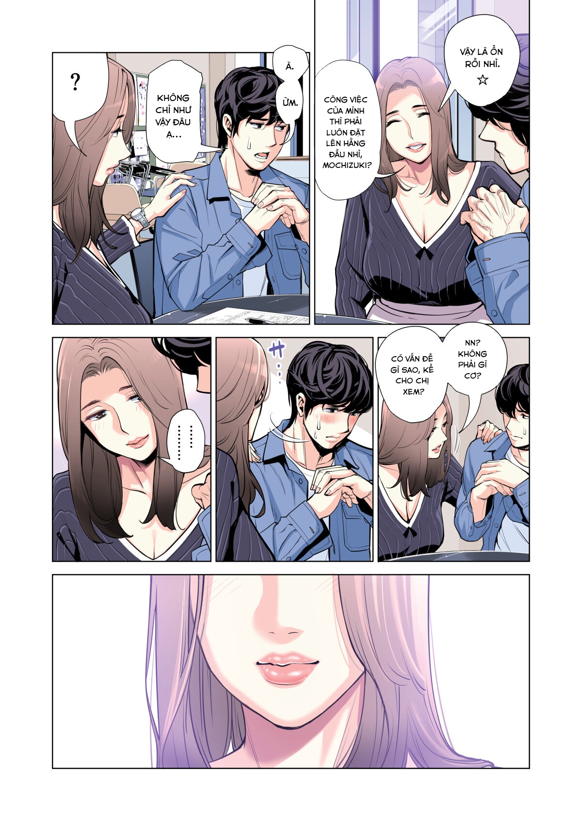 Đọc truyện hentai Những cô trợ lý đã có chồng - Chap 1 full màu