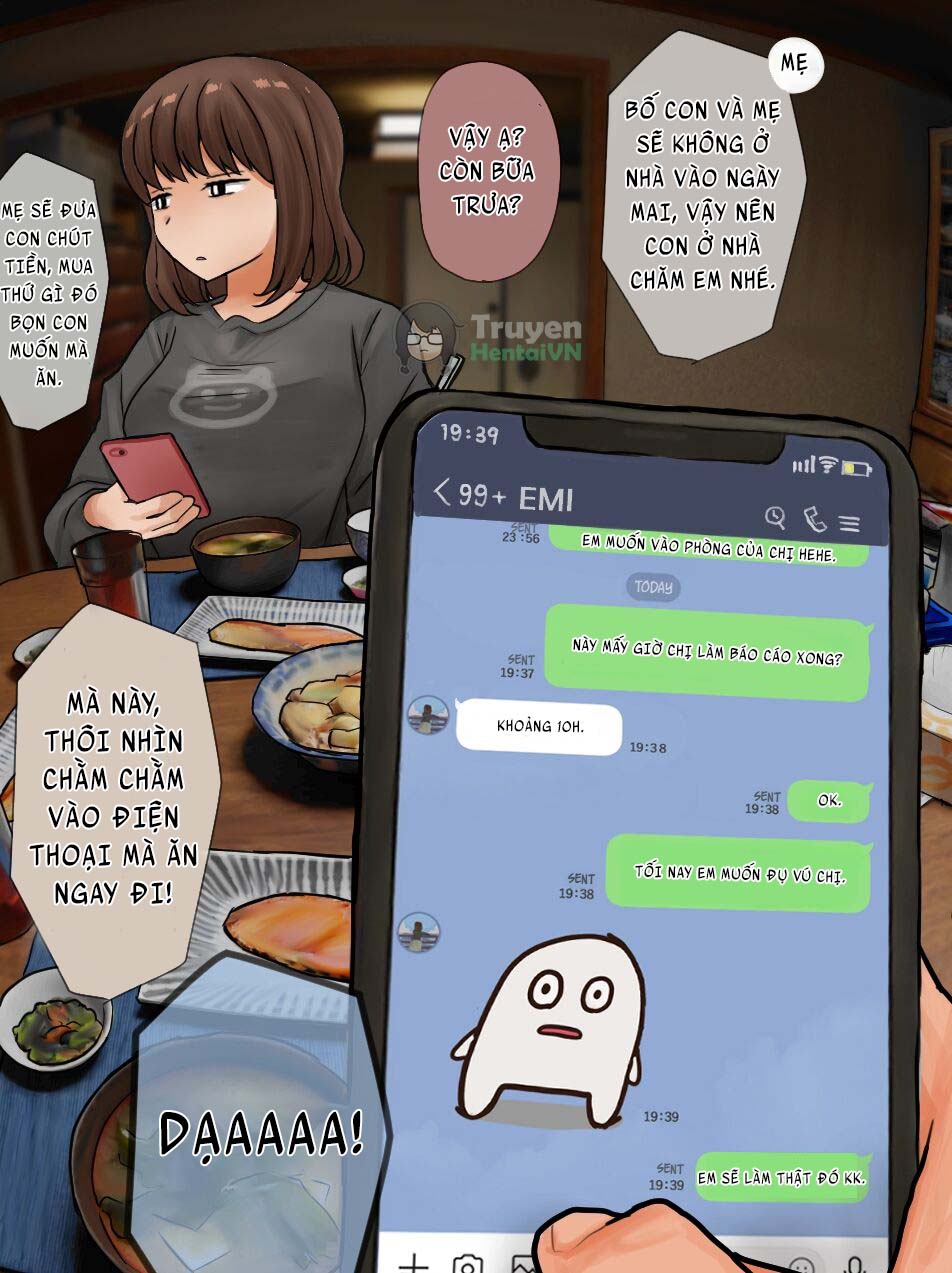 Đọc truyện hentai Ane to no Nichijou Kaiwa - Oneshot