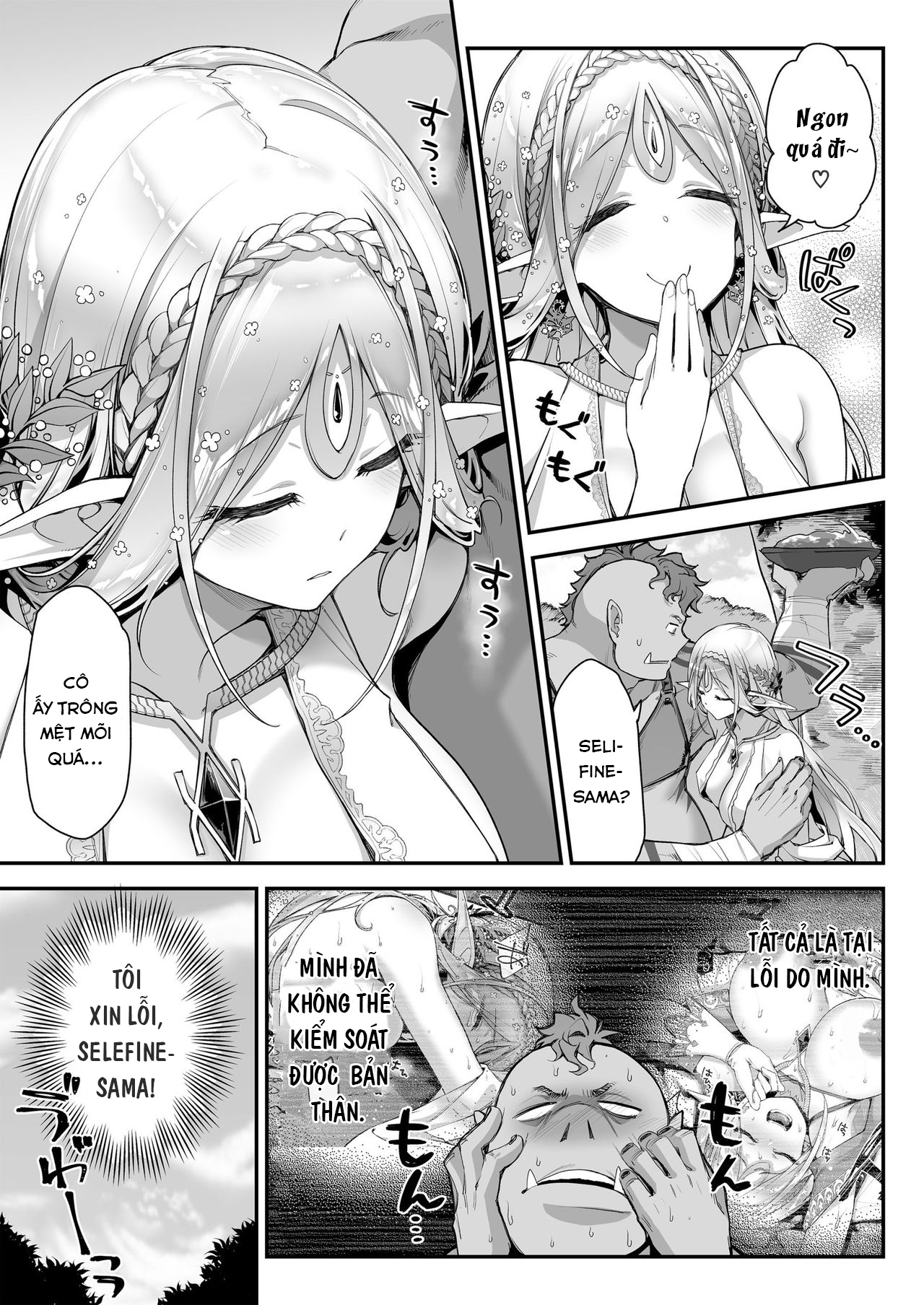 Đọc truyện hentai Midara na Elf-san wa Orc-kun ga Osuki - Chap 1