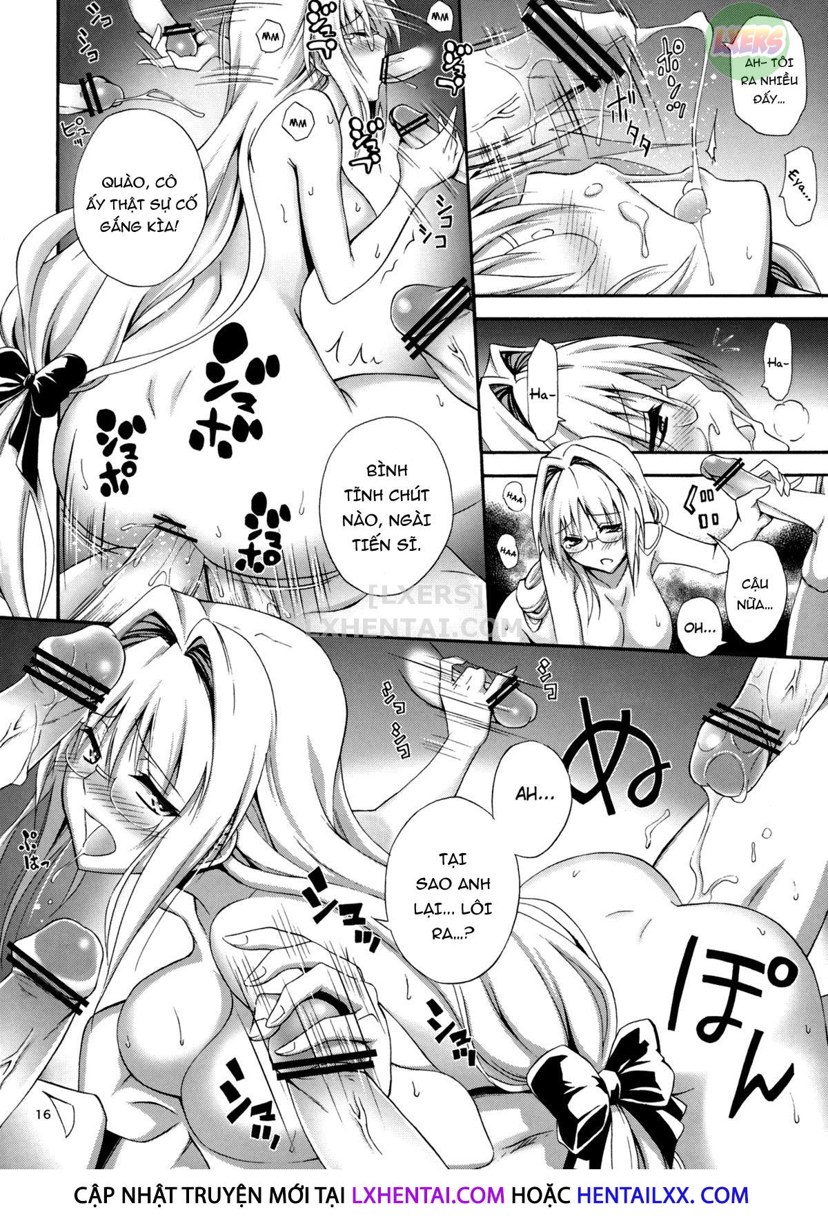 Đọc truyện hentai Beautiful Scientist In An Evil Organization - Oneshot