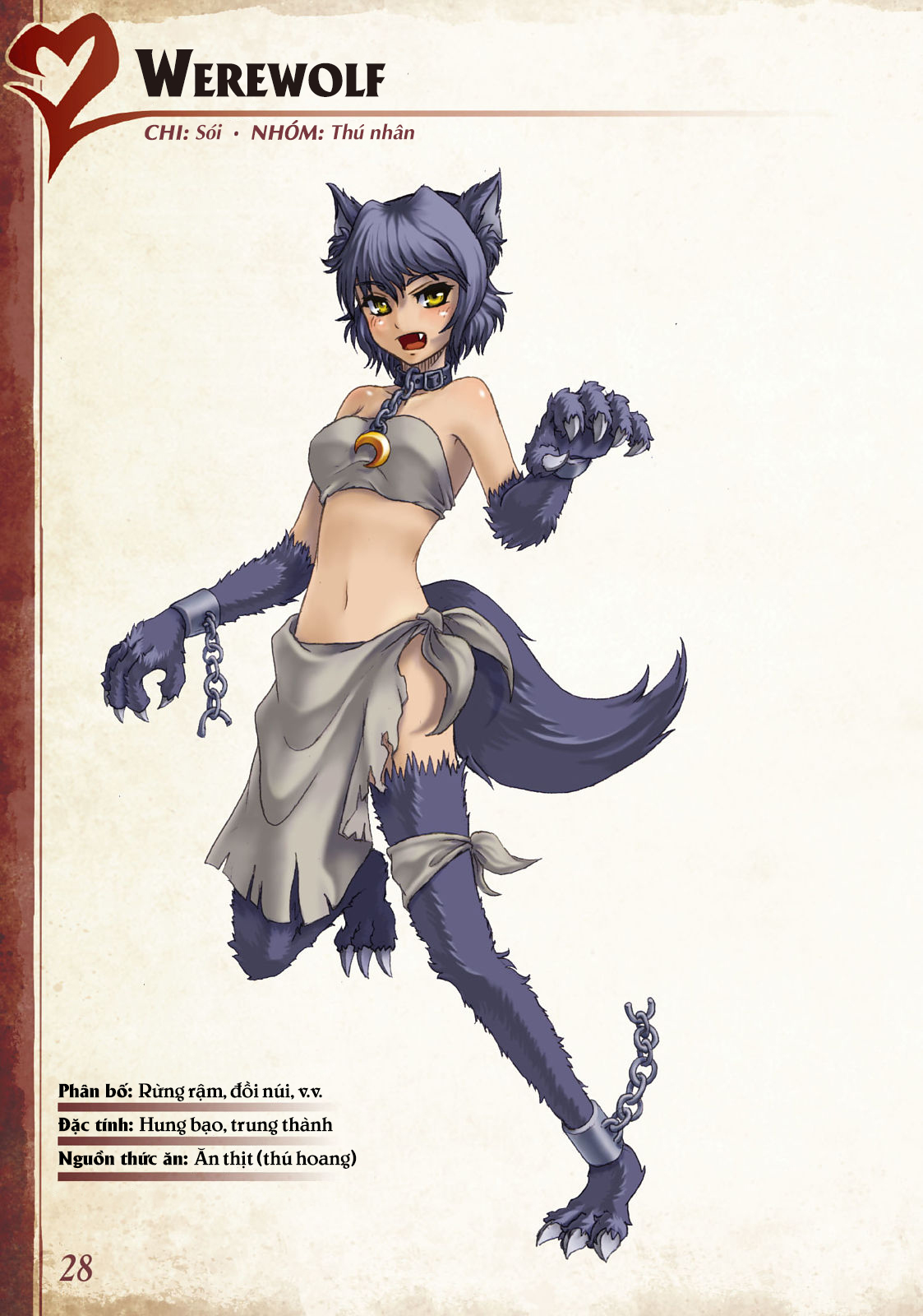 Đọc truyện hentai Bách khoa toàn thư Monstergirl - 008 - 009 - 010 - 011: Werewolf, Werecat, Wererabbit và Weresheep