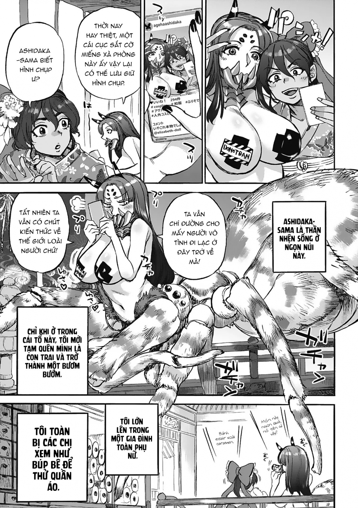 Đọc truyện hentai Nữ thần Nhện - Siêu ngọt