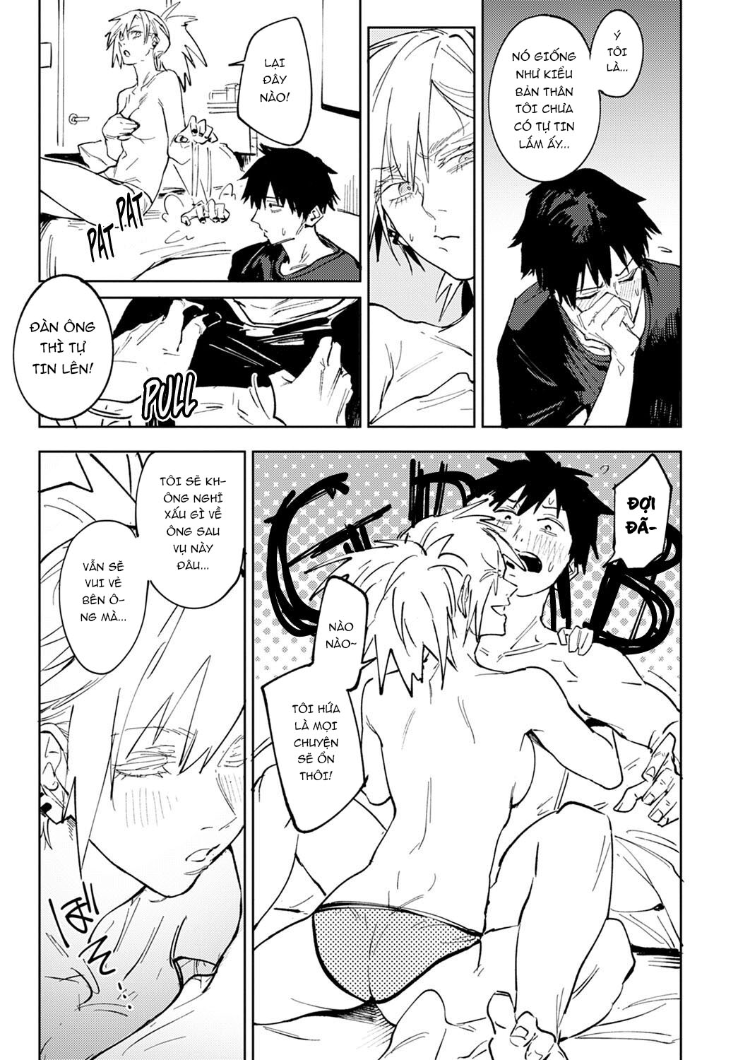 Đọc truyện hentai Rakki Taishyaku - Oneshot