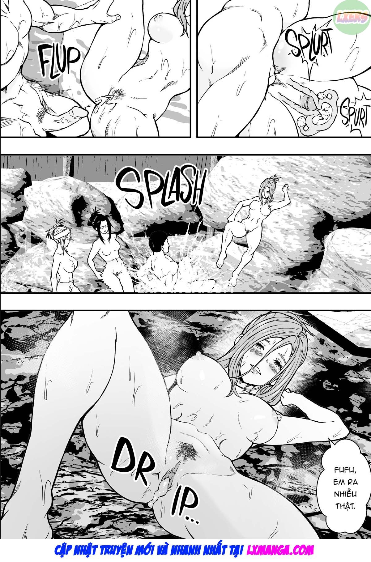 Đọc truyện hentai Chuyến du lịch suối nước nóng và những người phụ nữ có chồng vô song - Oneshot