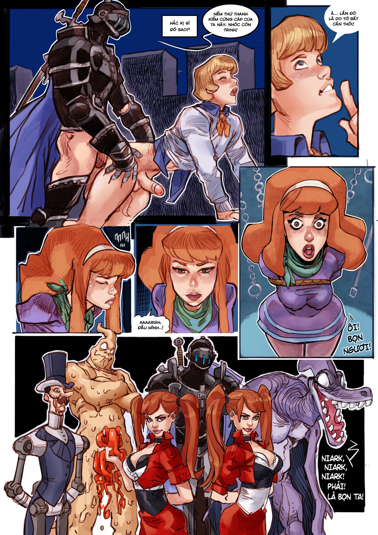 Đọc truyện hentai Scooby-Doo: Ngôi nhà ma ám - Oneshot