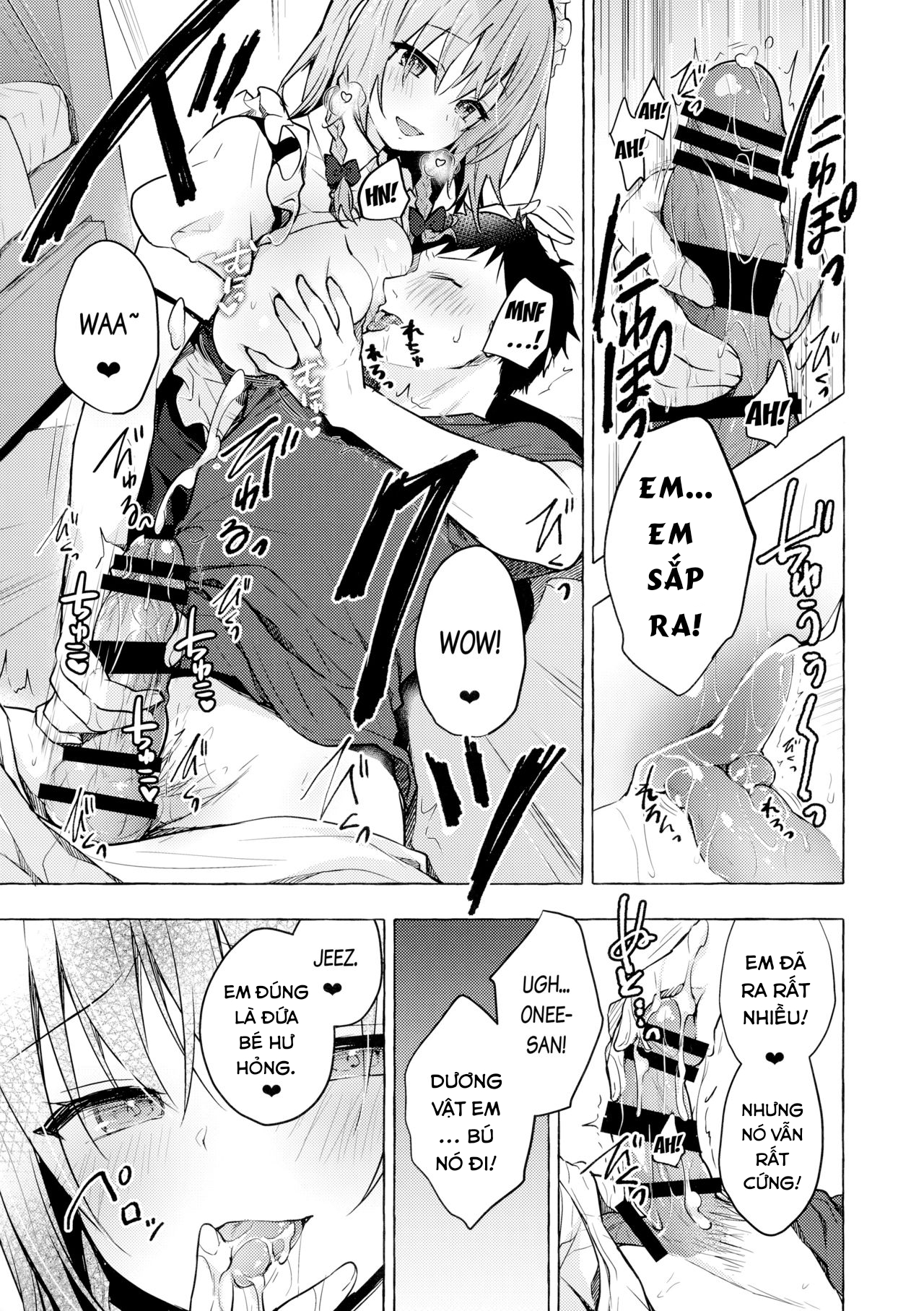 Đọc truyện hentai Tonari no Sakuya-san 3 Iyashi Maid Sakuya no Zubuzubu Gohoushi Sex (Touhou Project) - Oneshot