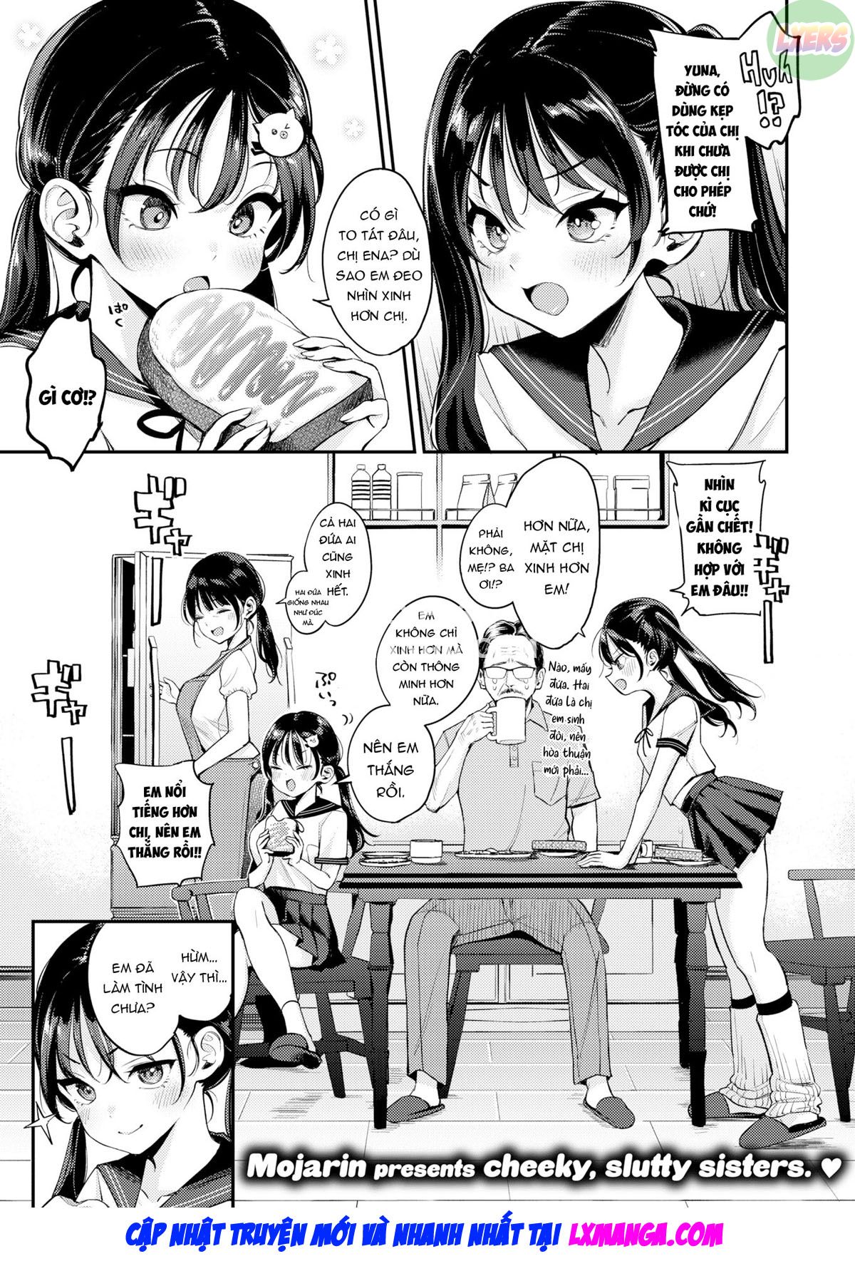 Đọc truyện hentai Chú và 2 cháu song sinh - Oneshot