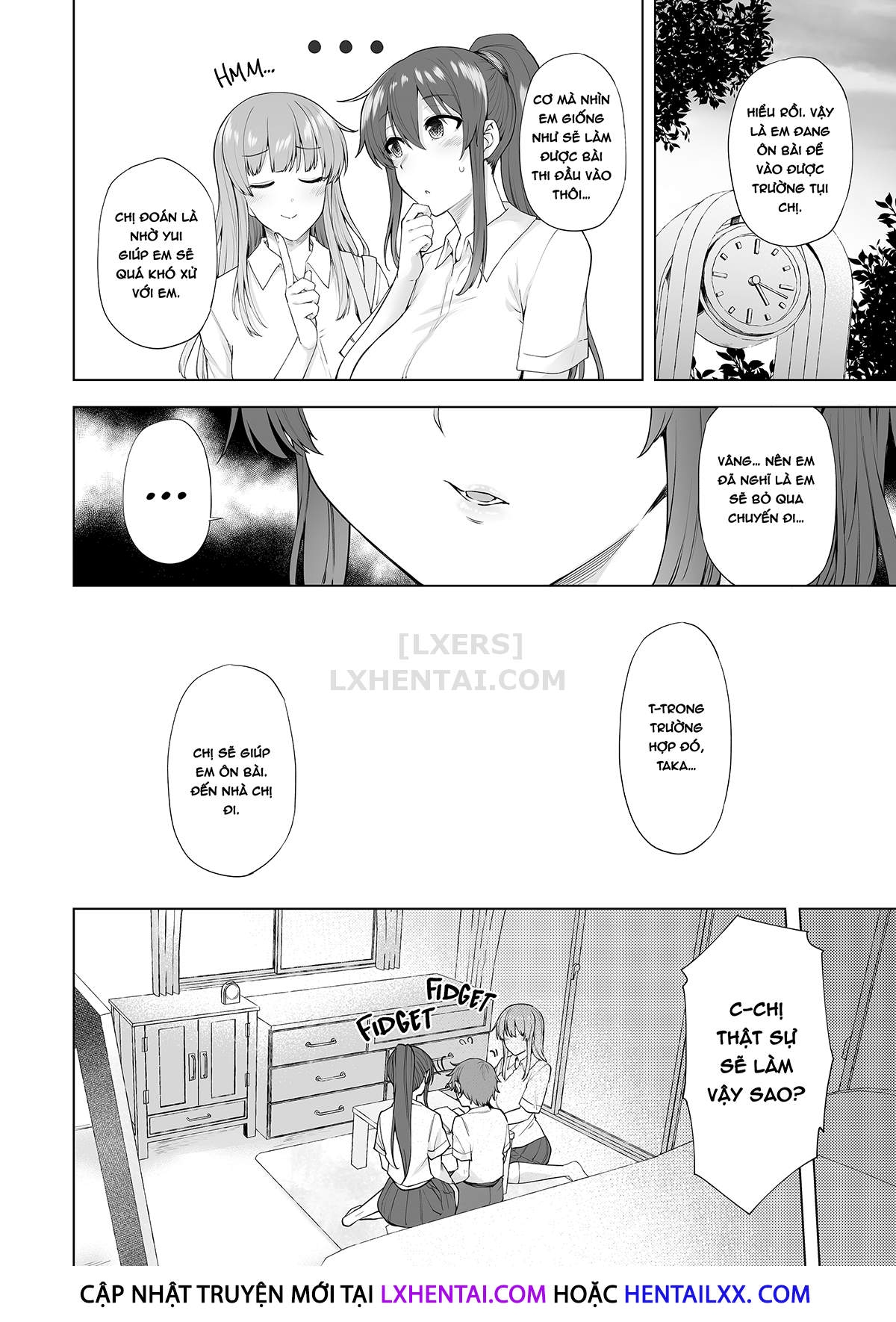 Đọc truyện hentai Onee-chan no Wasuremono o Todoke ni Kita Hazu nanoni - Chap 3 - Away Game