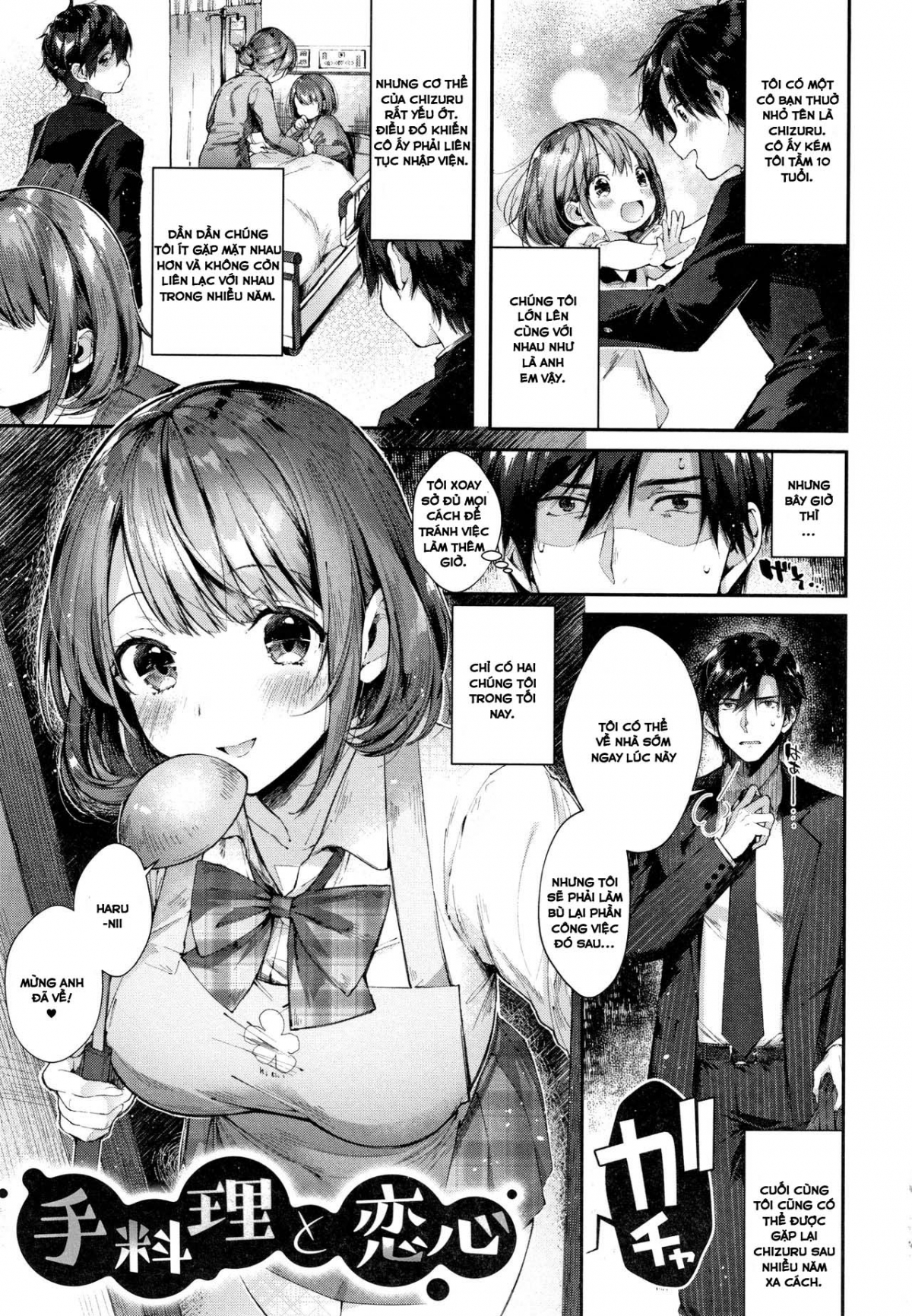 Đọc truyện hentai Teryouri to Koigokoro - Xin lỗi!! Mình không biết là có người làm rồi.