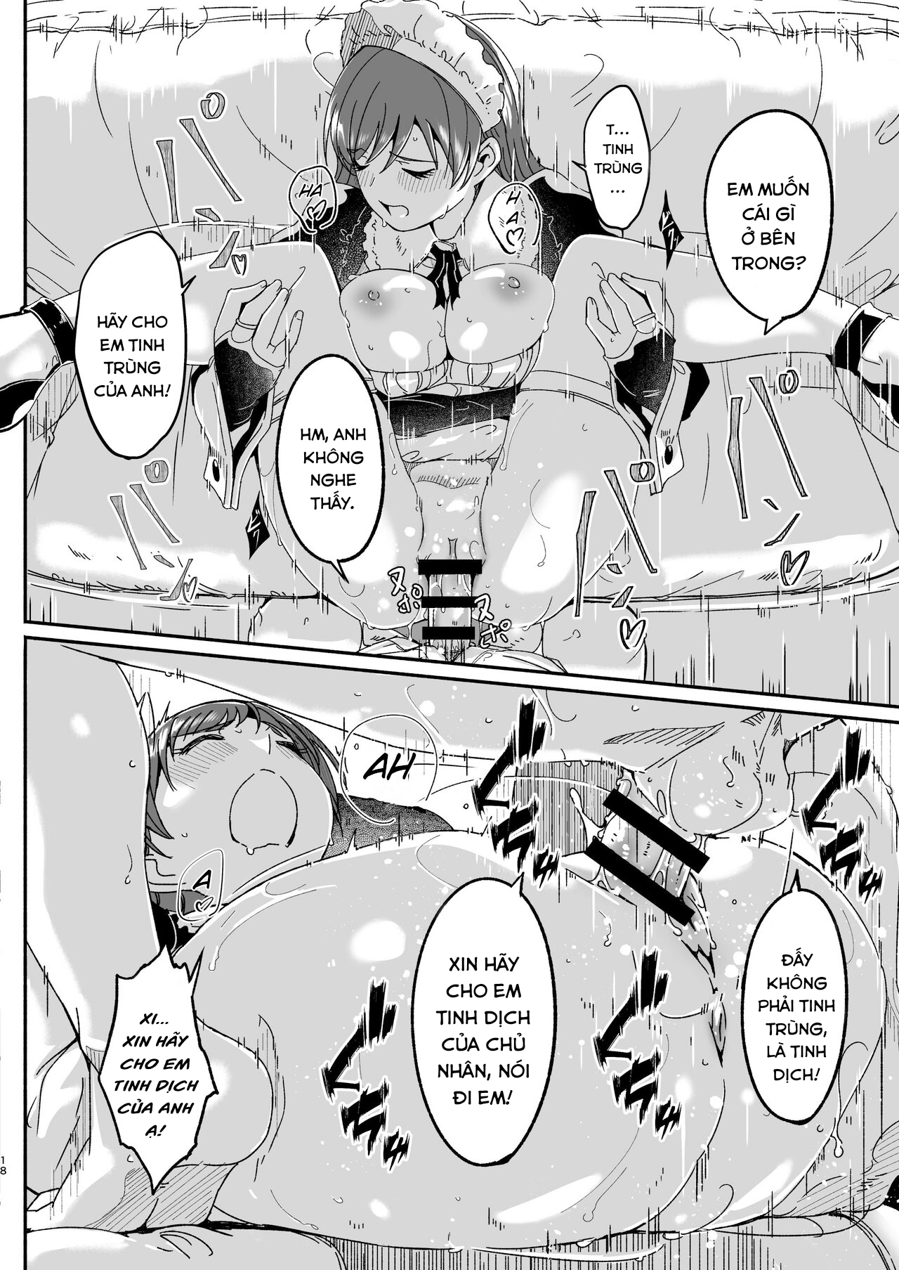 Đọc truyện hentai Maid Shujuu Lovers - Oneshot