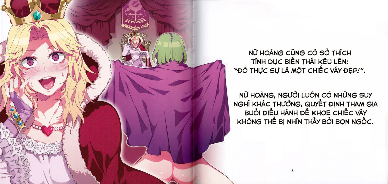 Đọc truyện hentai Bộ váy mới của nữ hoàng - Oneshot