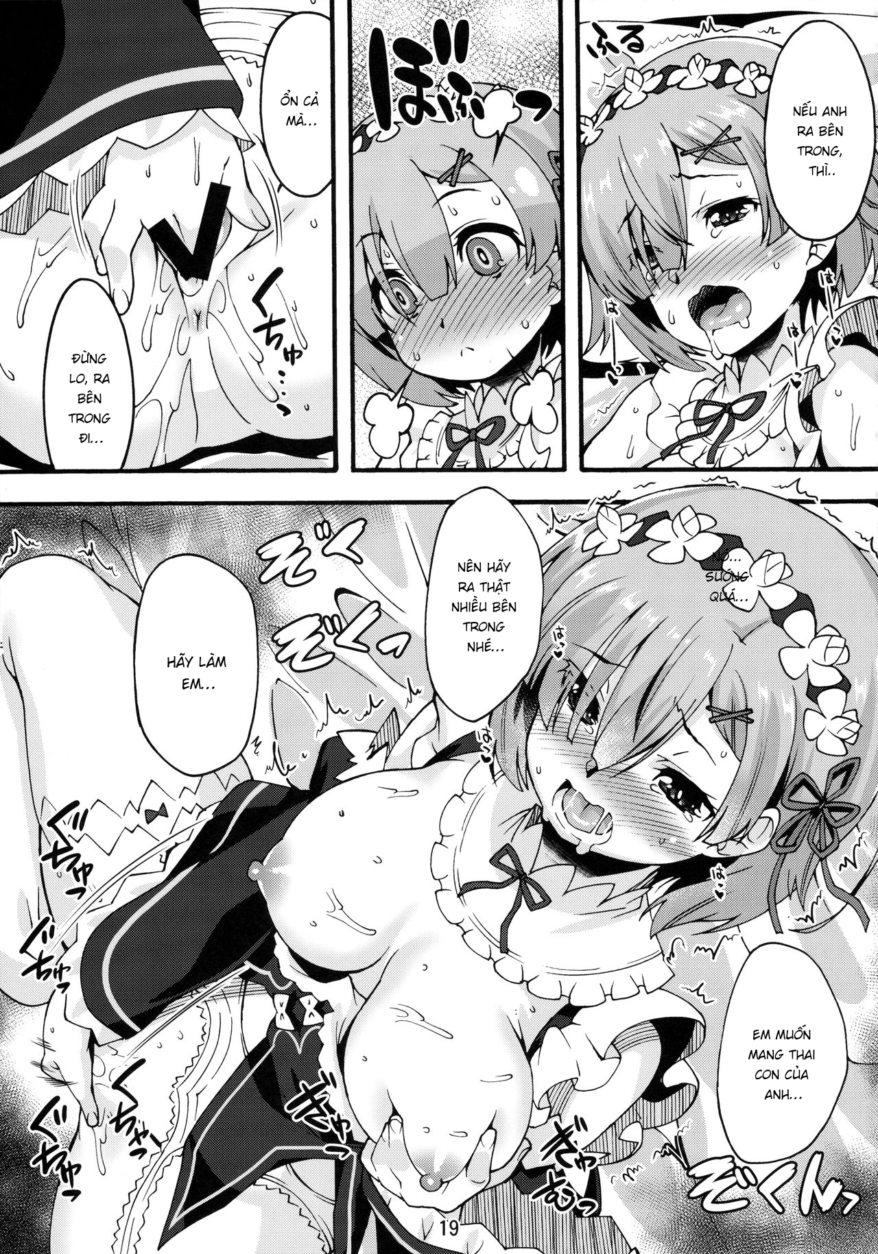 Đọc truyện hentai Rem’s Playing by Herself (Re:Zero Kara Hajimeru Isekai Seikatsu) - Oneshot