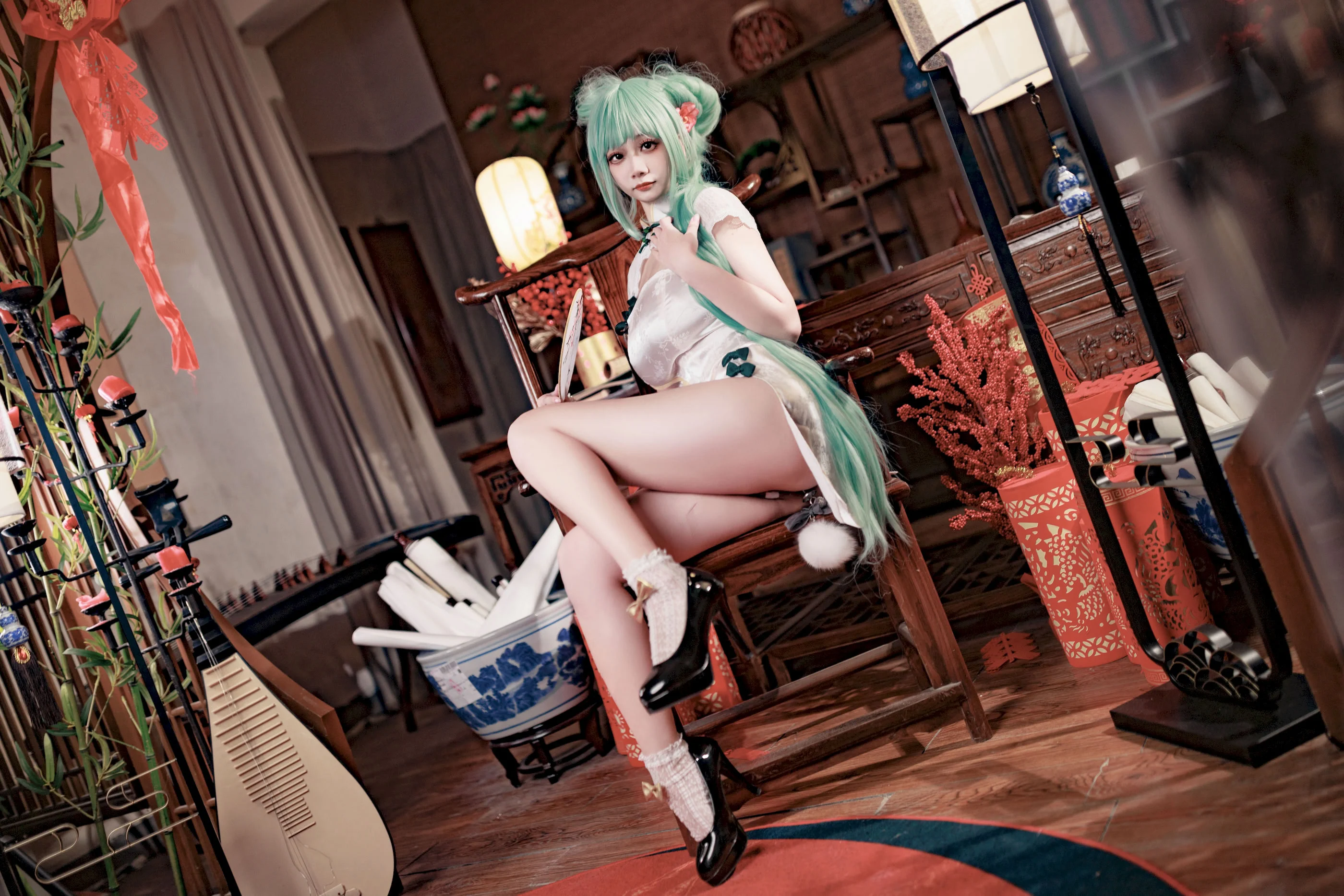 Đọc truyện hentai Tuyển tập Albums siêu phẩm Cosplay - Chap 1440 - A Xuexue_yuki - VOCALOID Hatsune Miku - Shaohua