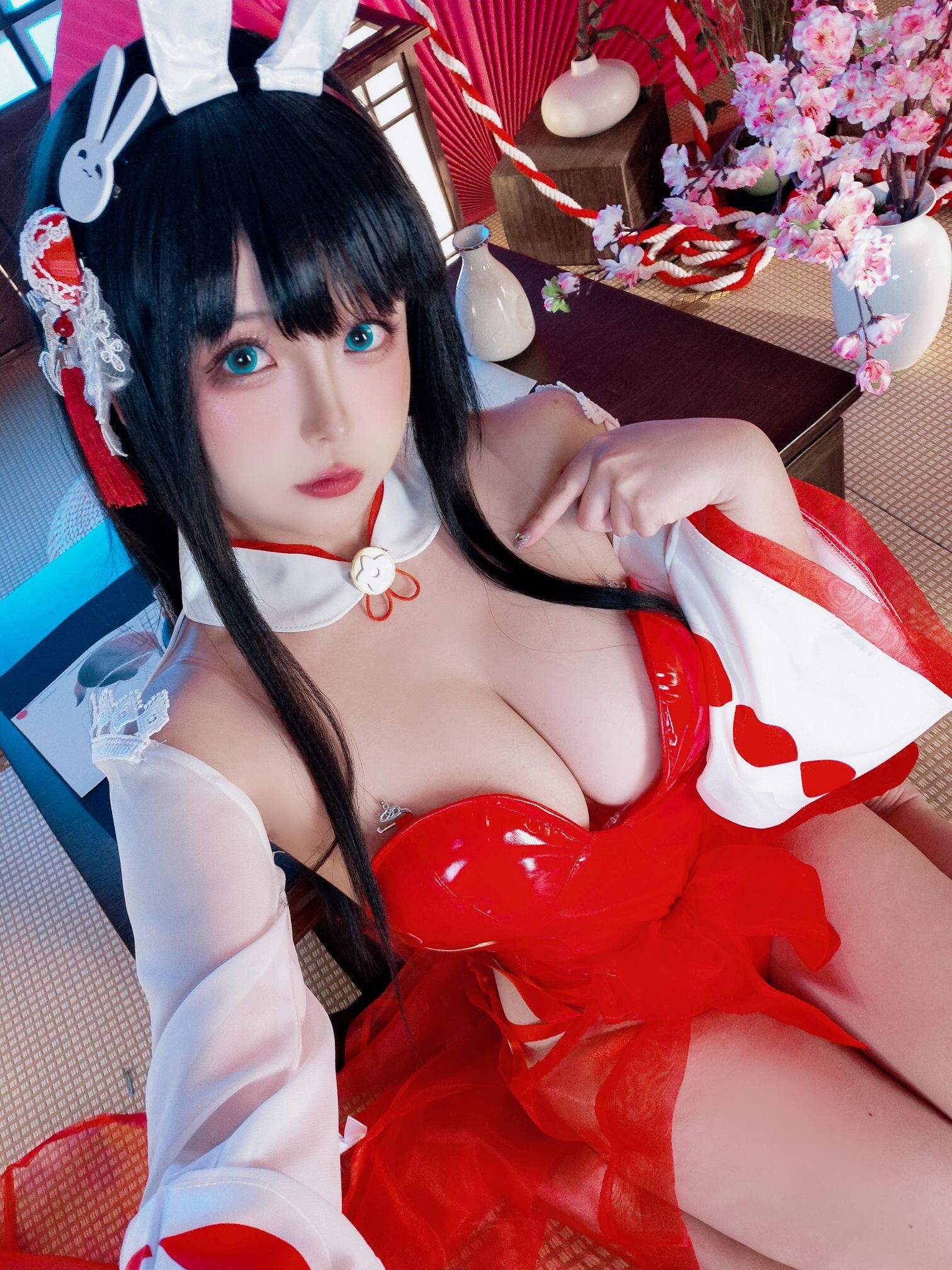 Đọc truyện hentai Tuyển tập Albums siêu phẩm Cosplay - Chap 1253 - Hina Kaoru - Ooyama Bunny Girl