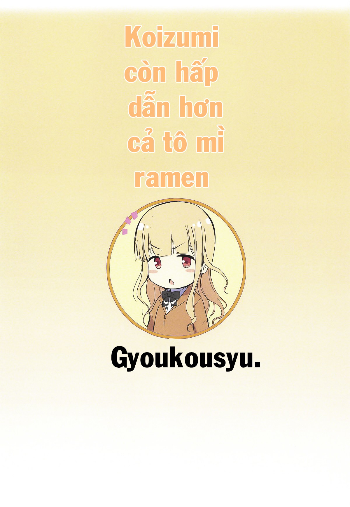 Đọc truyện hentai Ramen yori Gyouretsu no Dekiru Koizumi-san - Oneshot