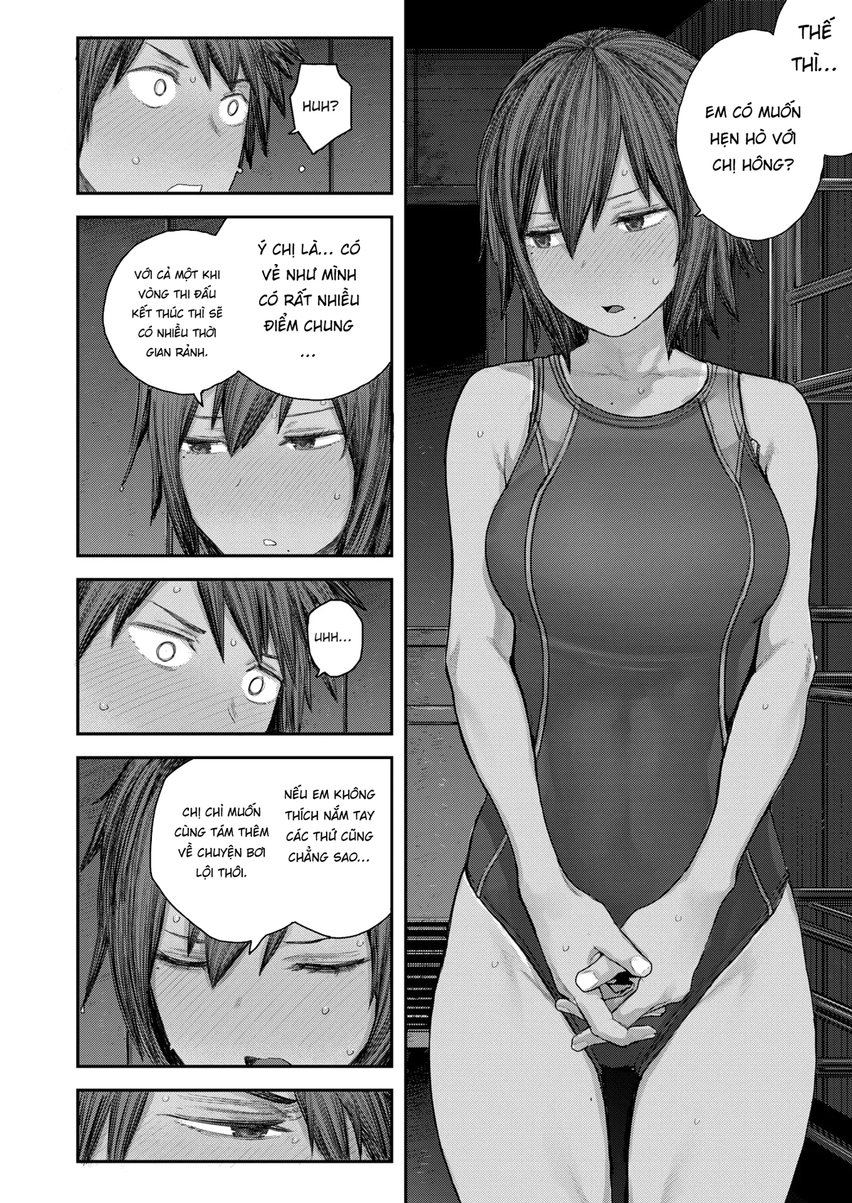 Đọc truyện hentai Tình đầu bên hồ bơi - Oneshot