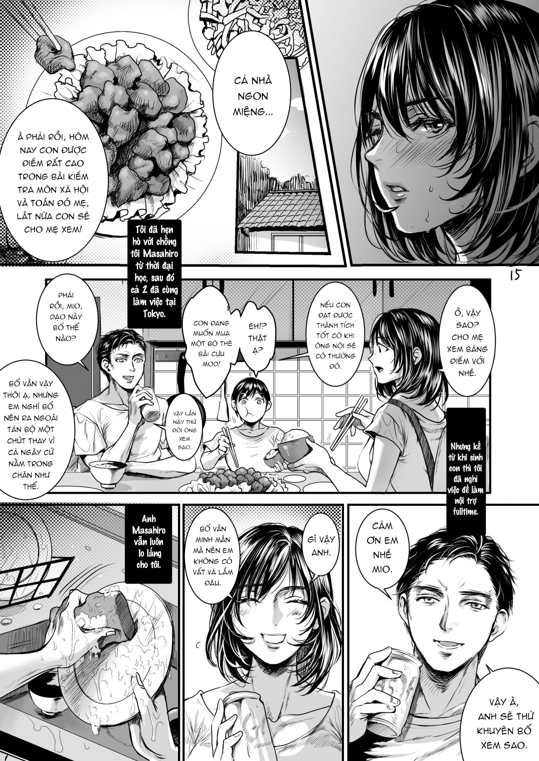 Đọc truyện hentai Bố chồng - Chap 1