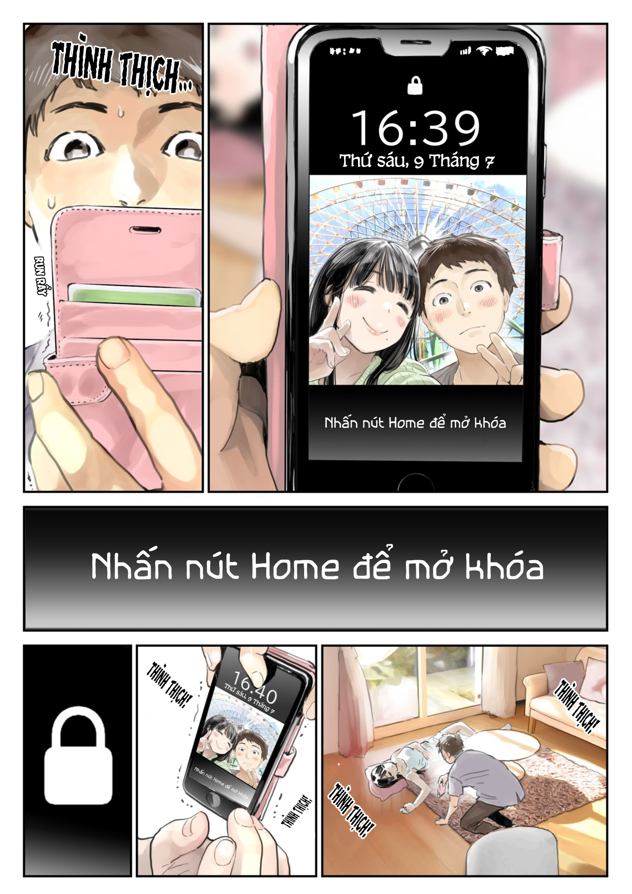 Đọc truyện hentai Xem trộm điện thoại bạn gái - Phần 1