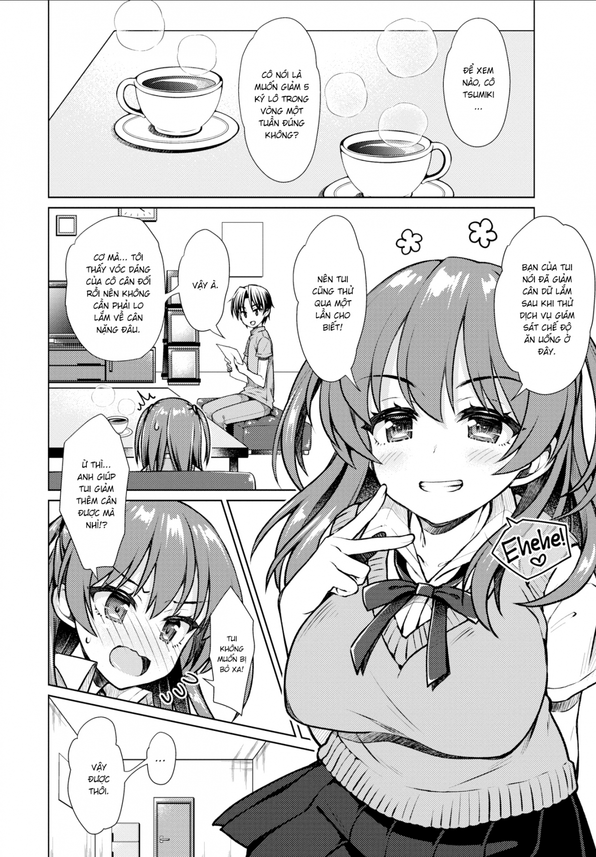 Đọc truyện hentai Bí Quyết Giảm Cân! - Oneshot