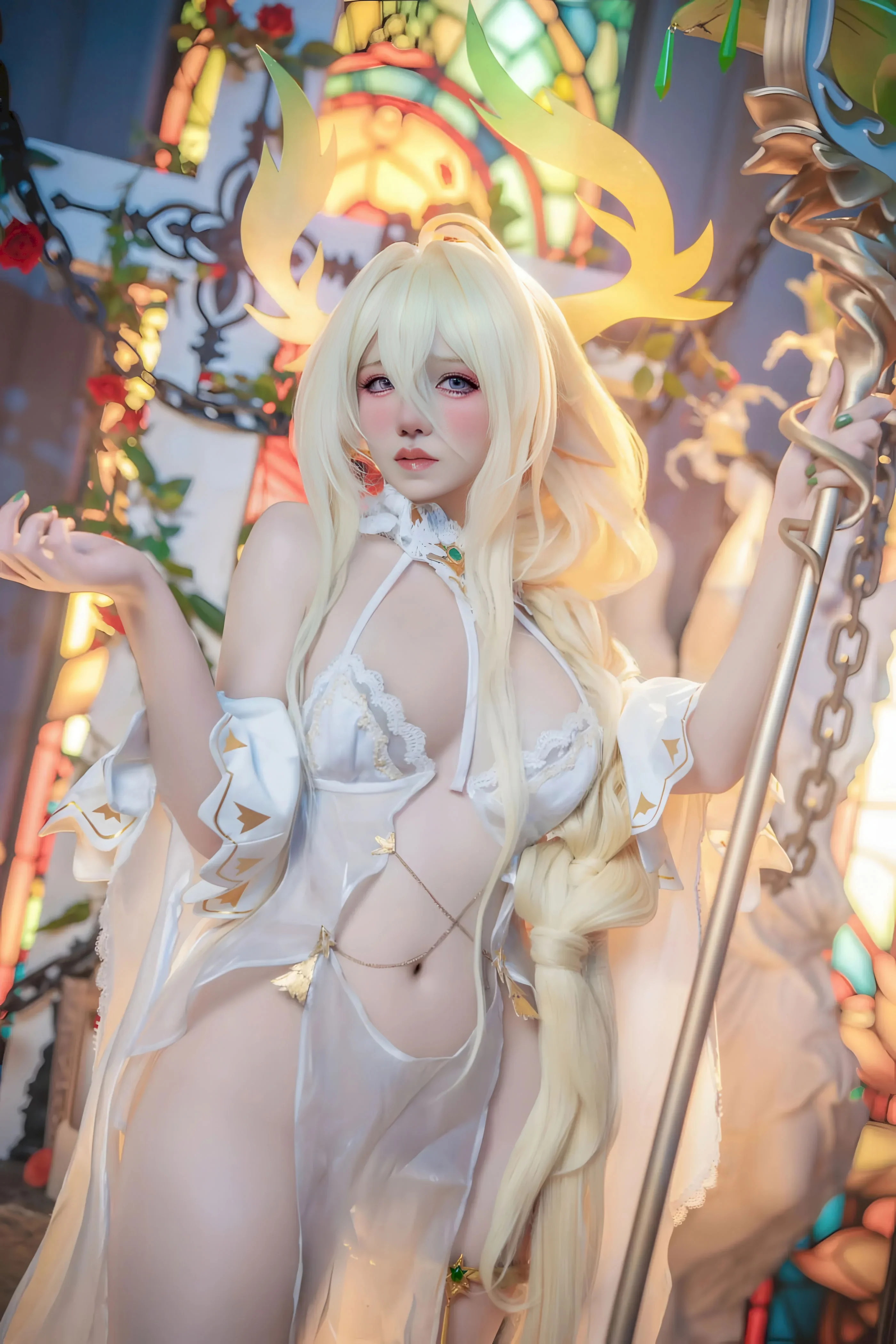 Đọc truyện hentai Tuyển tập Albums siêu phẩm Cosplay - Chap 1305 - Kaori - Golden Lion (Azur Lane)
