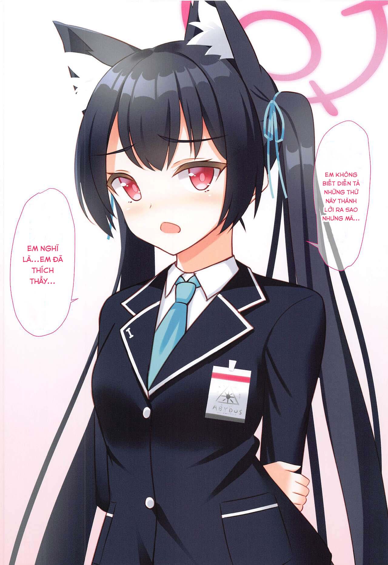 Đọc truyện hentai Địt nhau sau khi tỏ tình (Blue Archive) - Oneshot