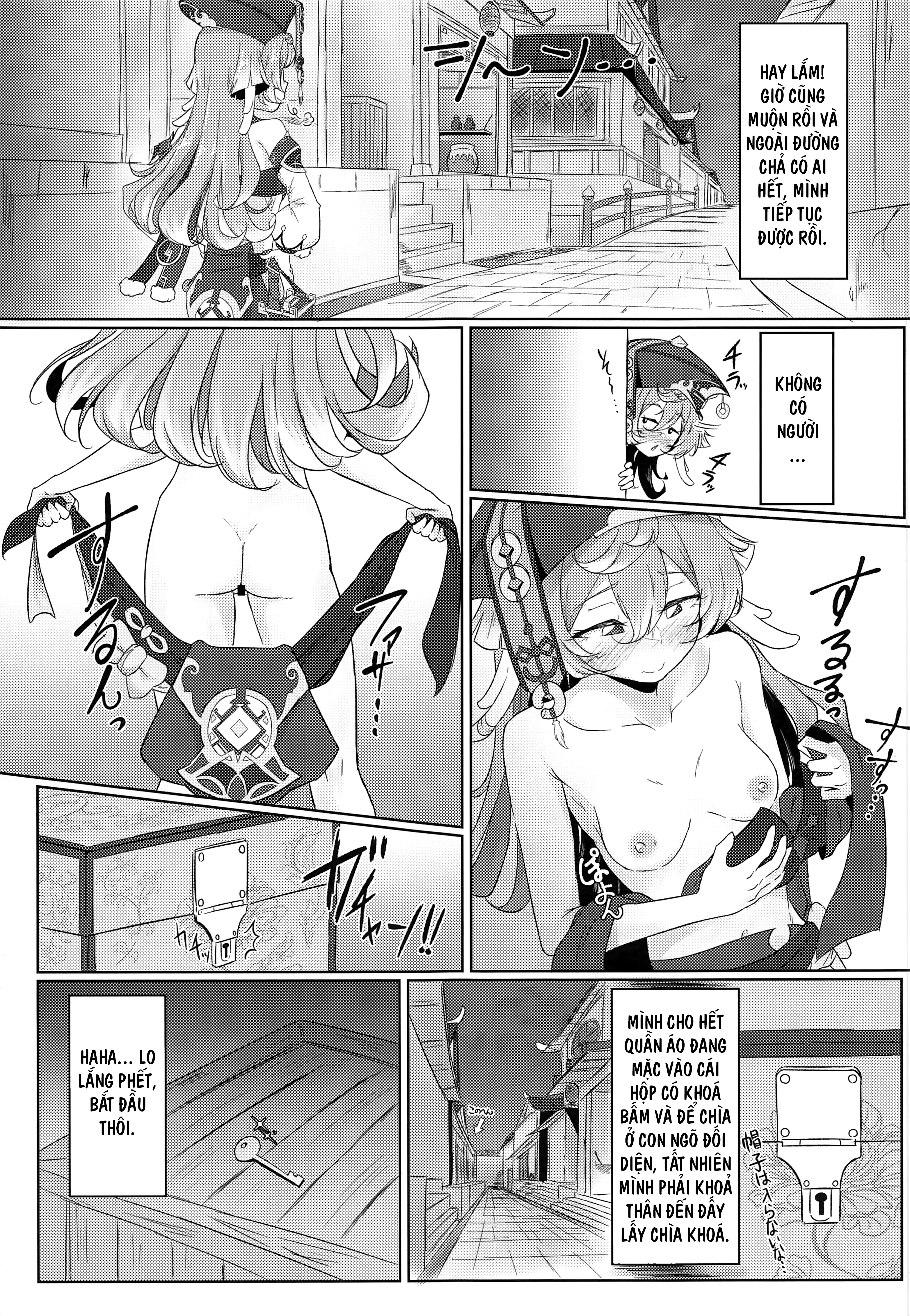 Đọc truyện hentai Khoe thân bên ngoài là phạm pháp - Thể thao mạo hiểm