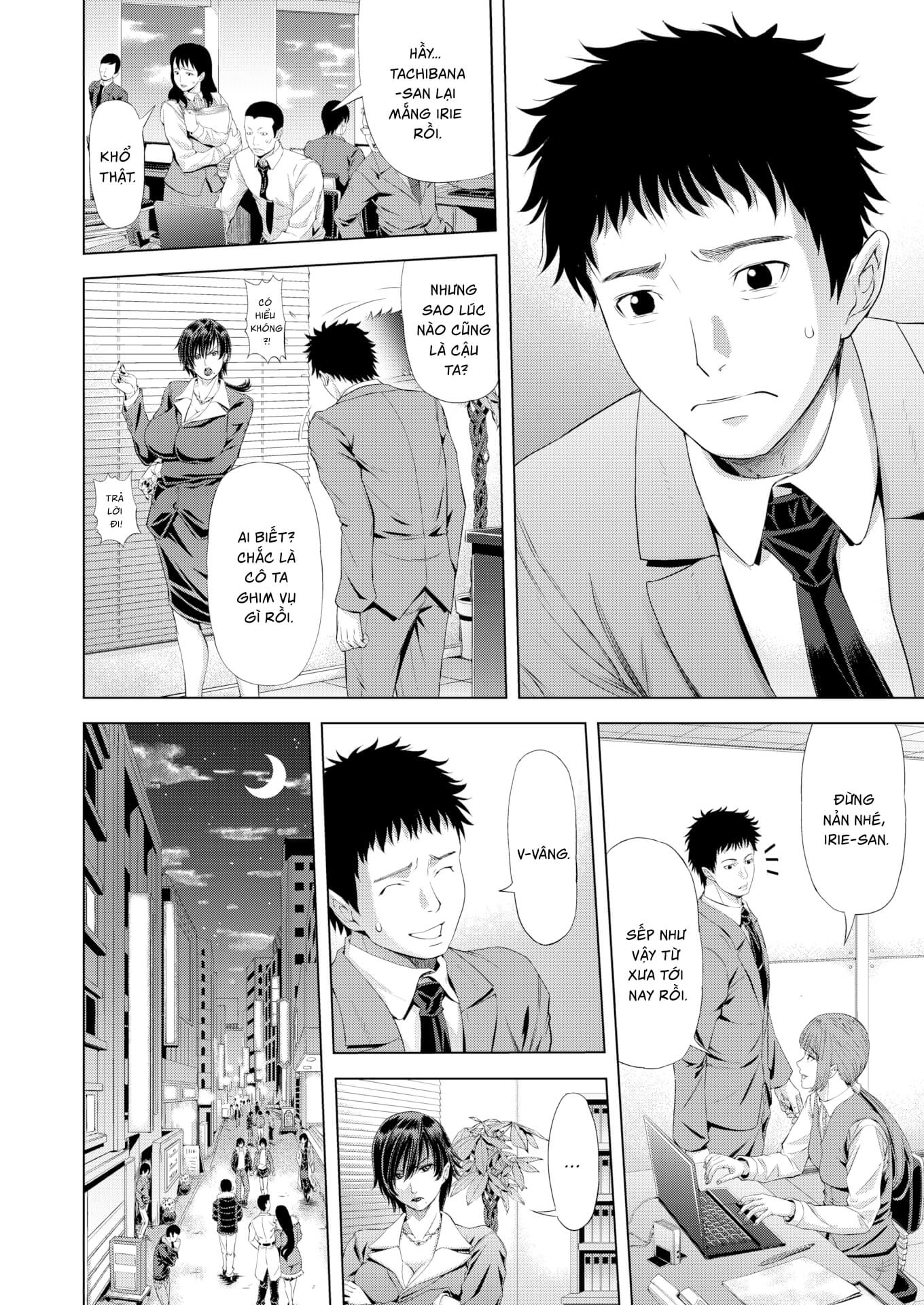 Đọc truyện hentai Bị sếp mắng thì làm gì? - Oneshot