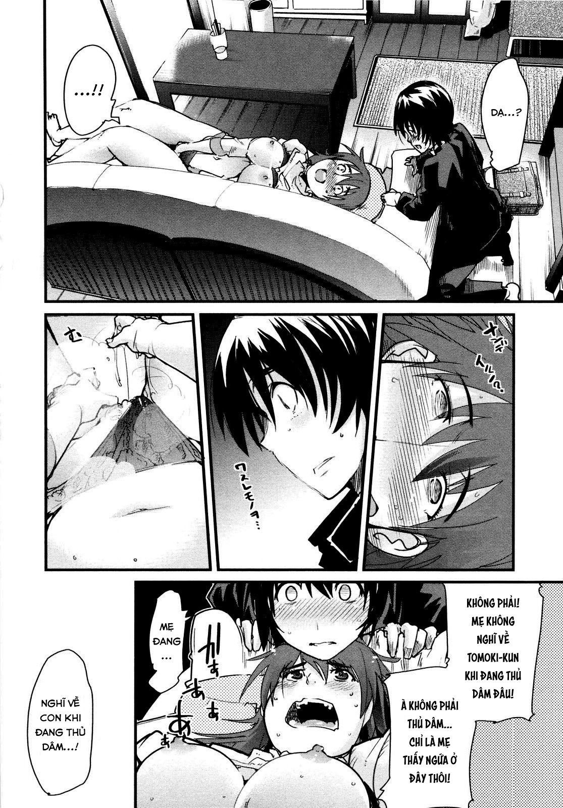 Đọc truyện hentai Seki o Hazushite Itazura na Kiss - Oneshot