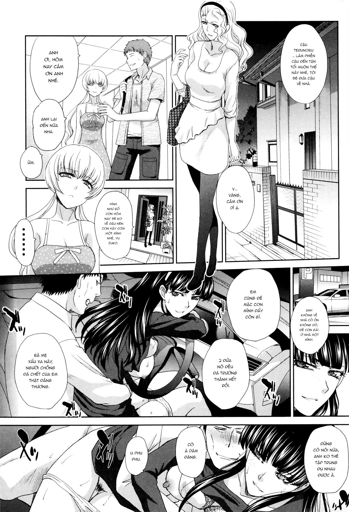 Đọc truyện hentai Kazoku Soukanzu - Chap 3.