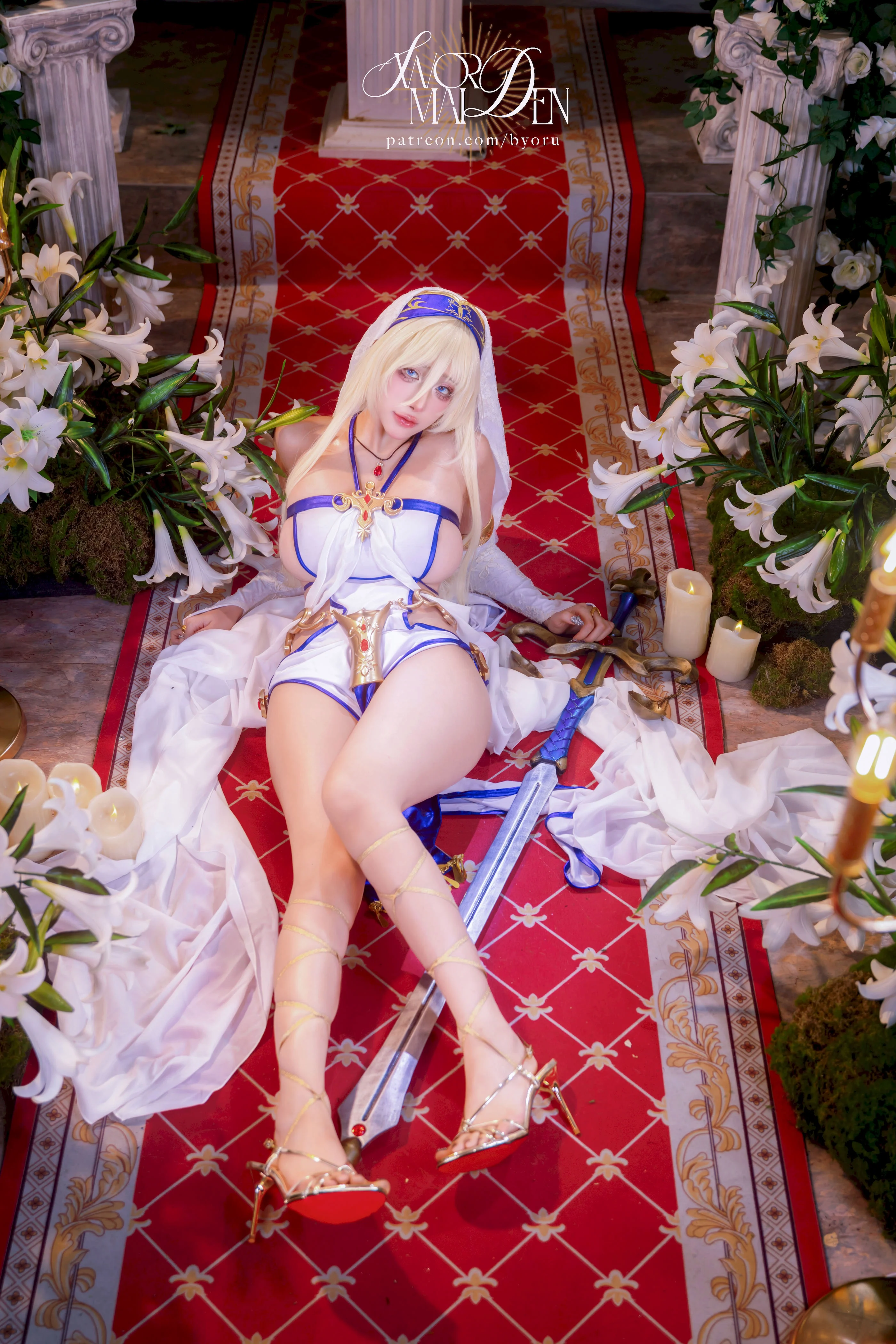 Đọc truyện hentai Tuyển tập Albums siêu phẩm Cosplay - Chap 1311 - Byoru - Sword Maiden