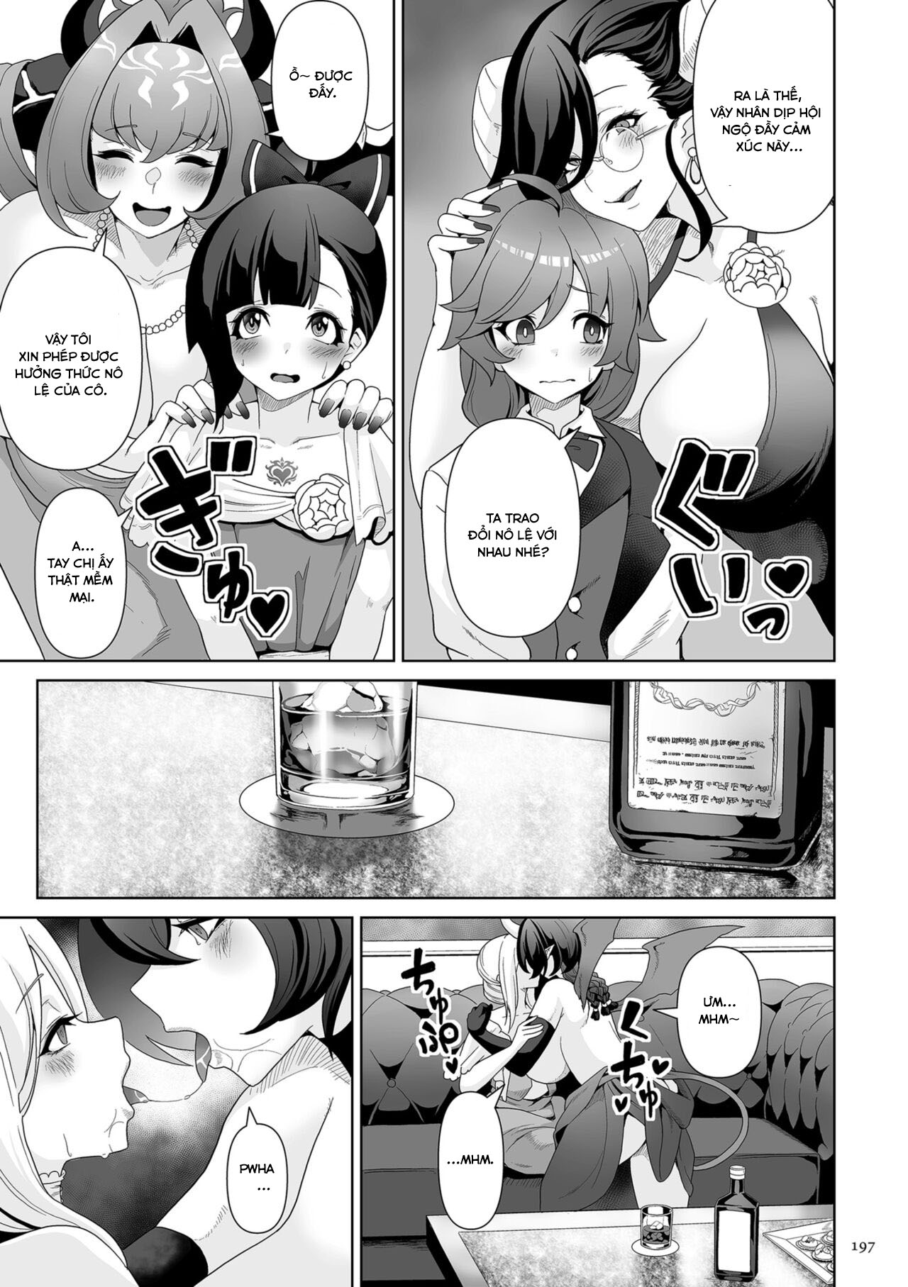 Đọc truyện hentai Vương quốc Succubus thèm bú - Chap 8