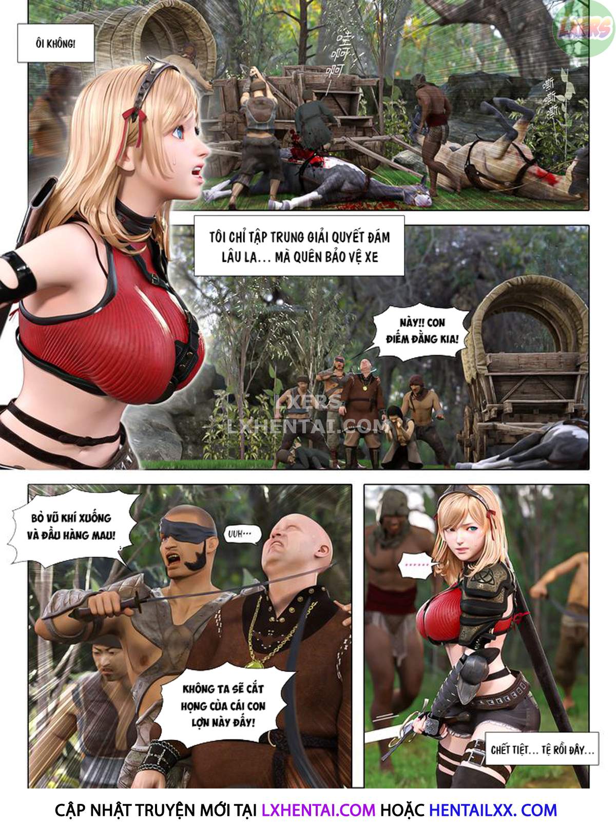 Đọc truyện hentai The Rose Fall Into Darkness - Chap 1