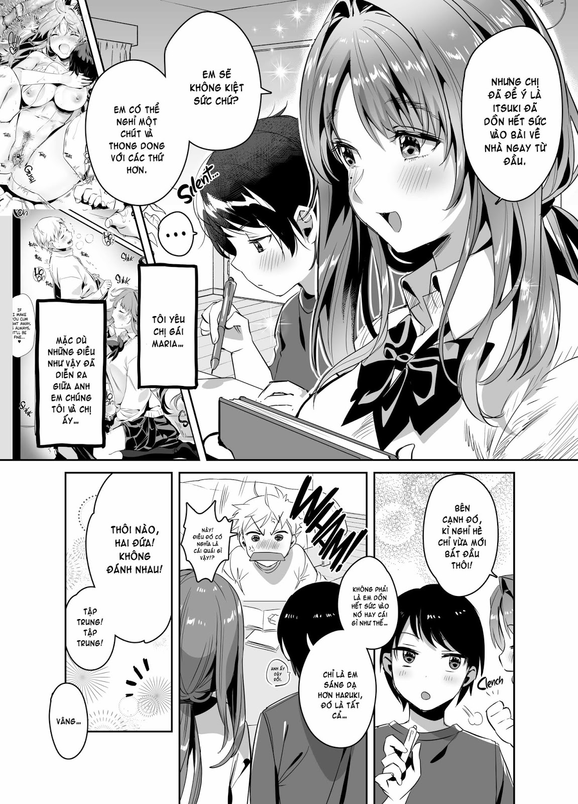 Đọc truyện hentai Big Sis Loves Nobody Else But You - Chap 2 - Playing Bride