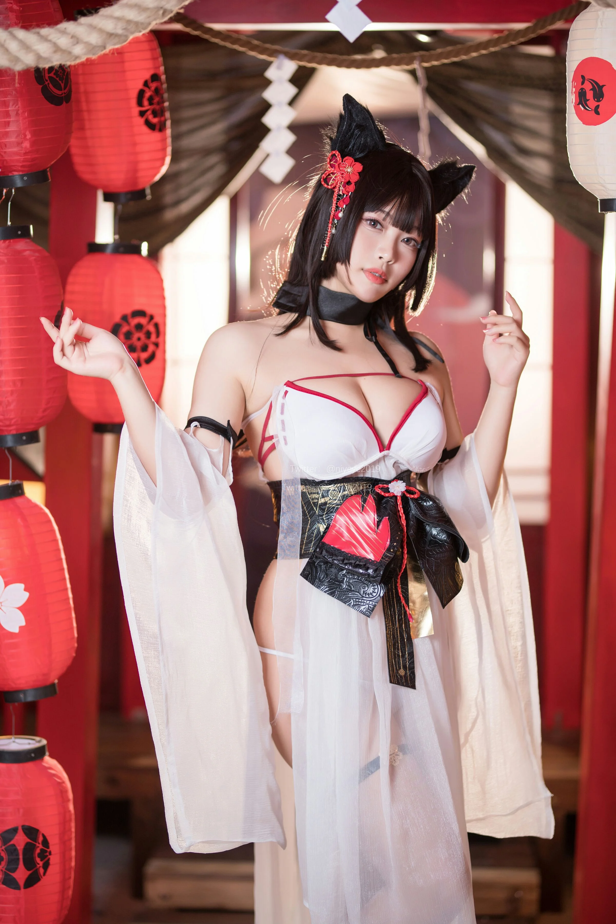 Đọc truyện hentai Tuyển tập Albums siêu phẩm Cosplay - Chap 613 - Bai Yeye - Azur Lane - Amagi