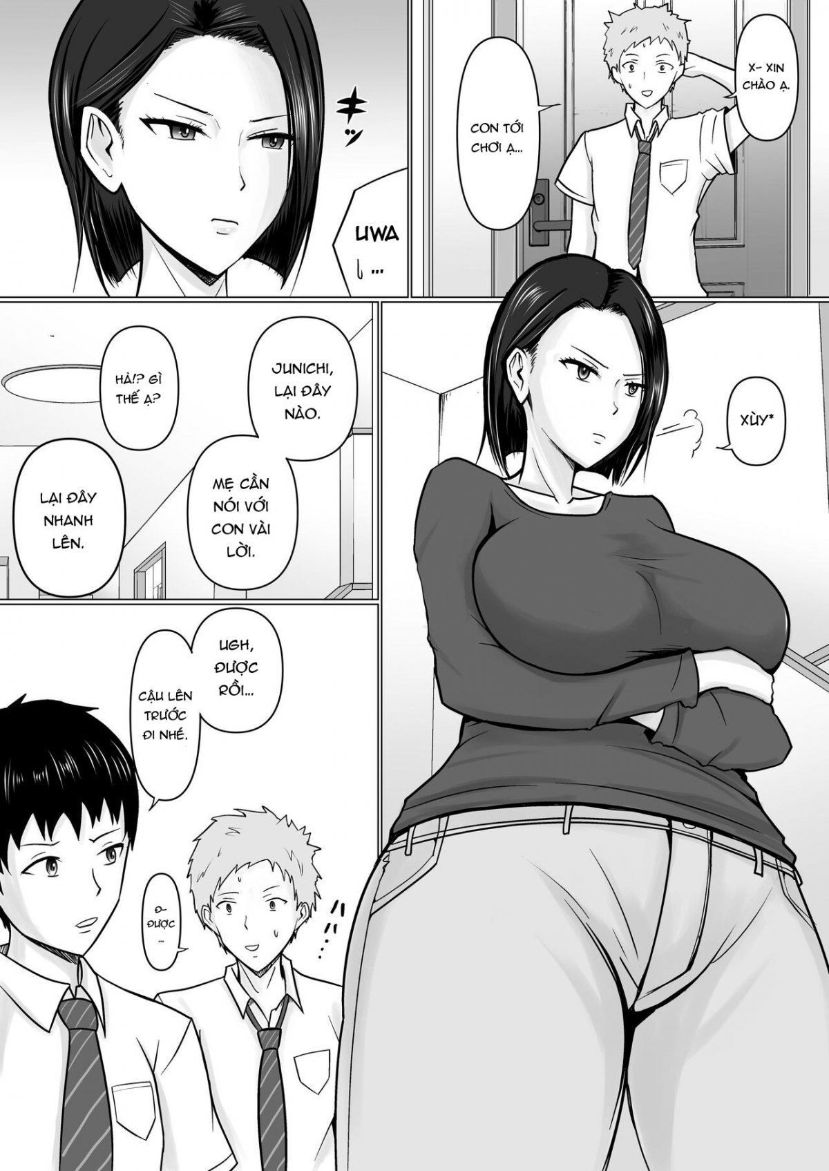 Đọc truyện hentai I Possessed My Friend's Mom, Who Hates Me - Oneshot_1