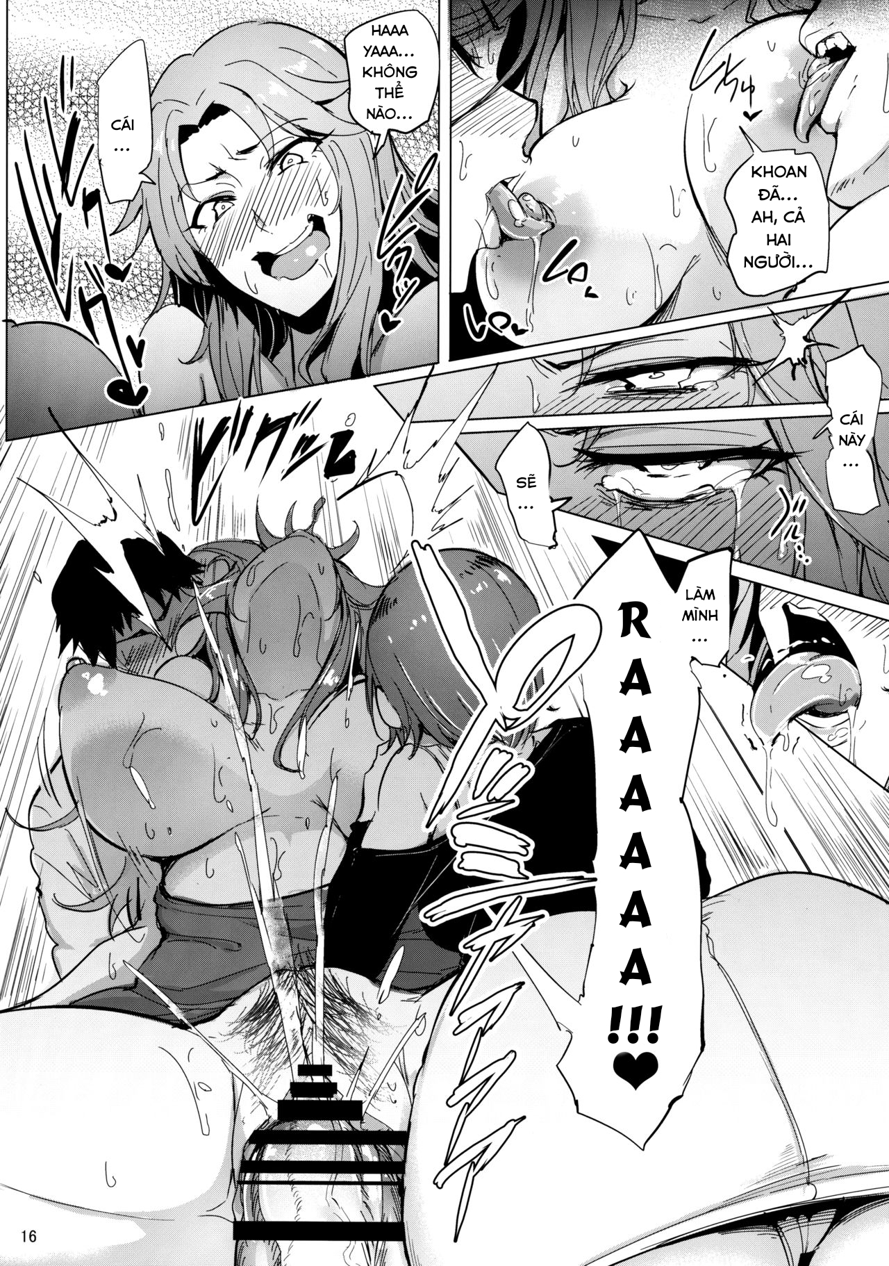 Đọc truyện hentai Chouhatwin Idol (THE IDOLM@STER CINDERELLA GIRLS) - Oneshot