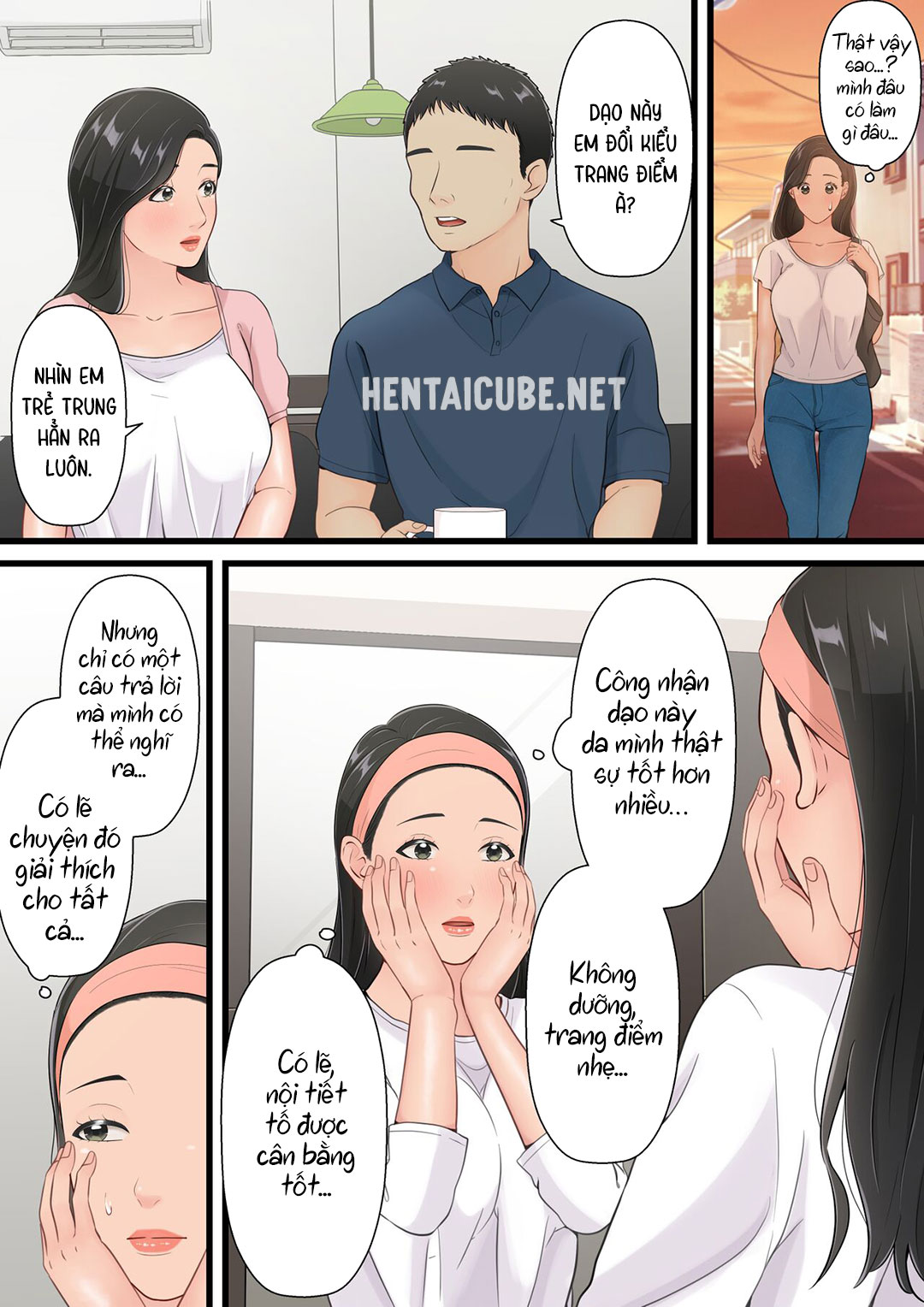 Đọc truyện hentai Người mẹ tốt chịu thua trước cu con trai - Oneshot