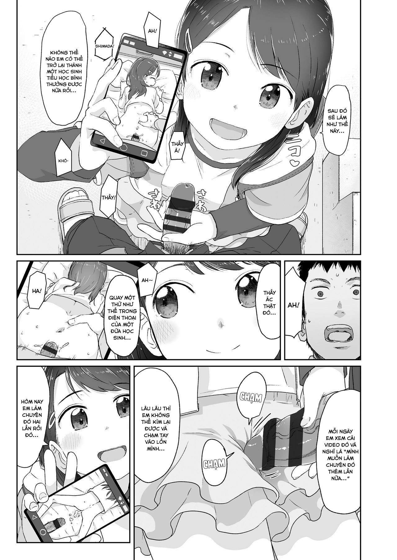 Đọc truyện hentai Suru Onnanoko - Ch.2 Em dậy rồi! [Phần sau]