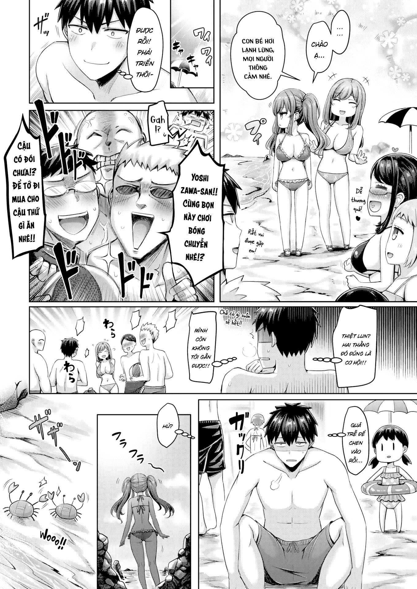 Đọc truyện hentai Hotgirl bãi biển - Oneshot