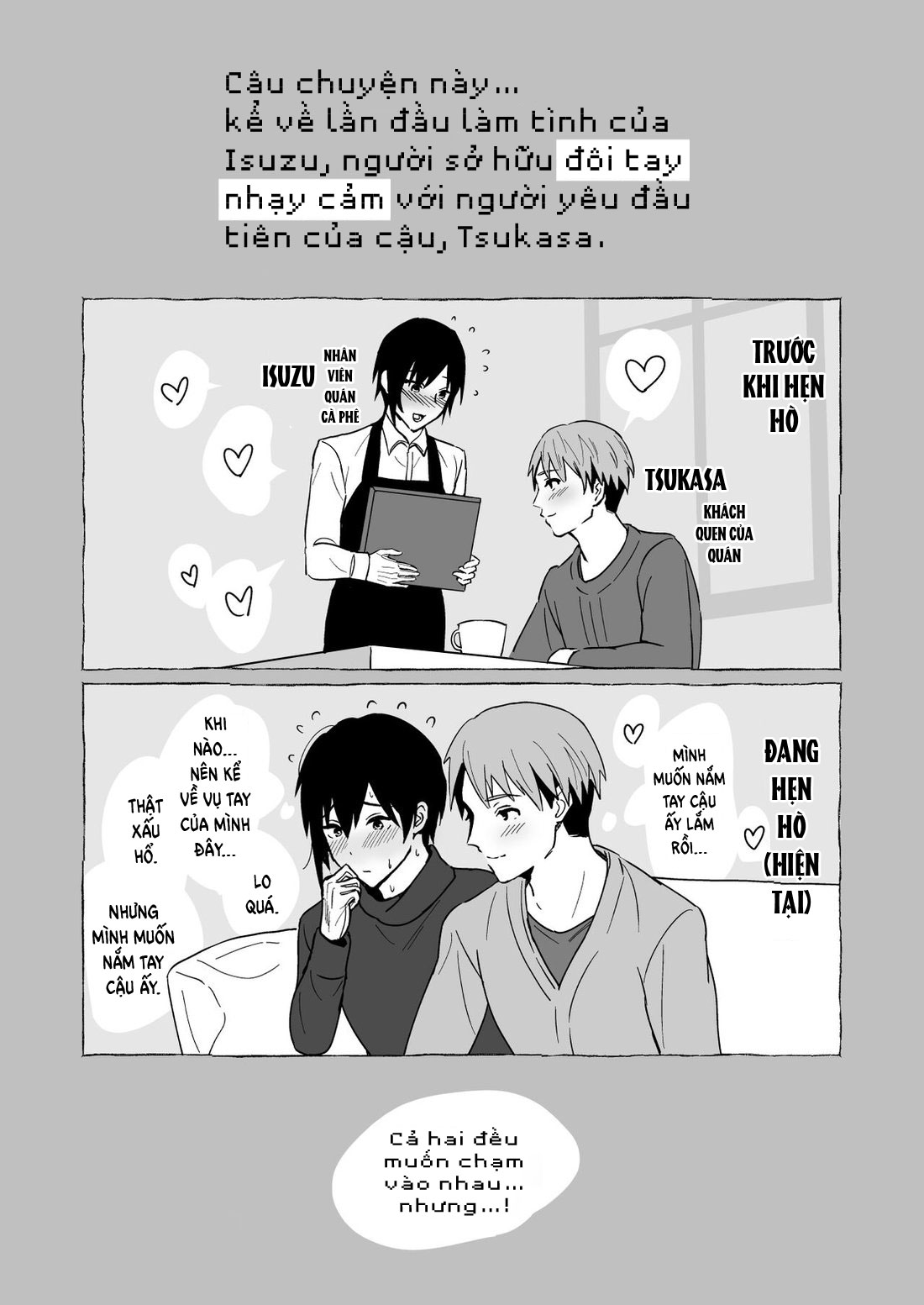 Đọc truyện hentai Bàn tay của người yêu tôi là vùng gợi cảm của tôi. - Chap 1