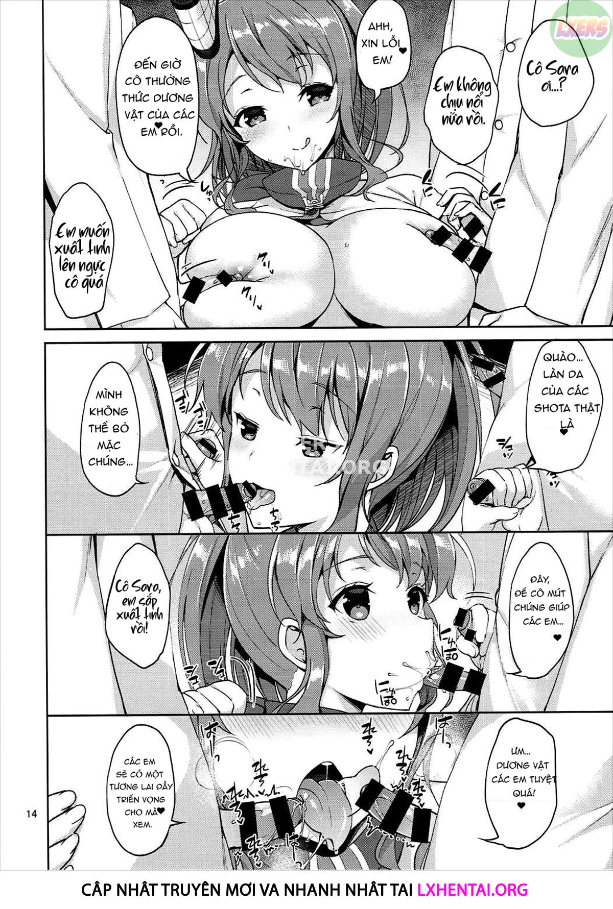 Đọc truyện hentai Saratoga-San Ga Shota Shikan Ni Oshieru Seikyouiku - Oneshot