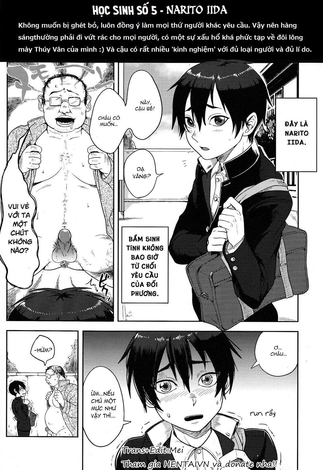Đọc truyện hentai Student No. 5 - Narito Iida (Class Marugoto SEX Meibo Anthology) - Oneshot