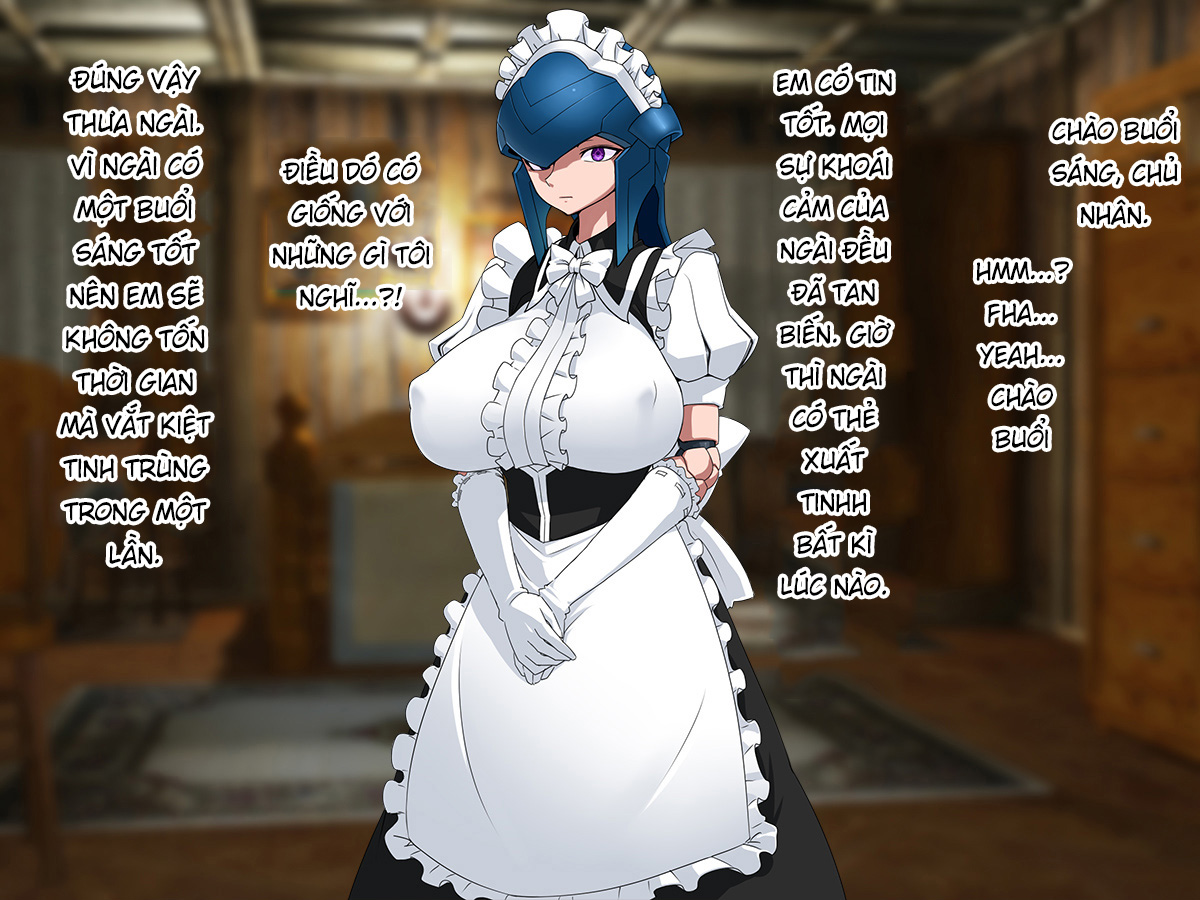 Đọc truyện hentai Maid Android No Jimuteki Sei Shori - Oneshot