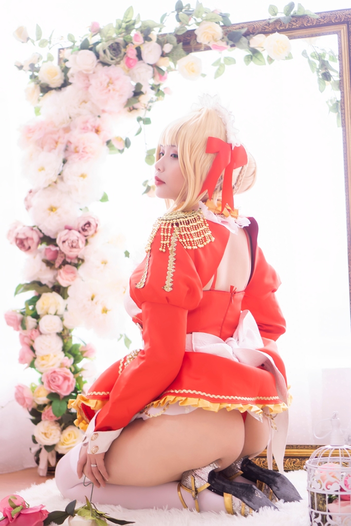 Đọc truyện hentai Tuyển tập Albums siêu phẩm Cosplay - Chap 229 - Hana Bunny – Nero Maid