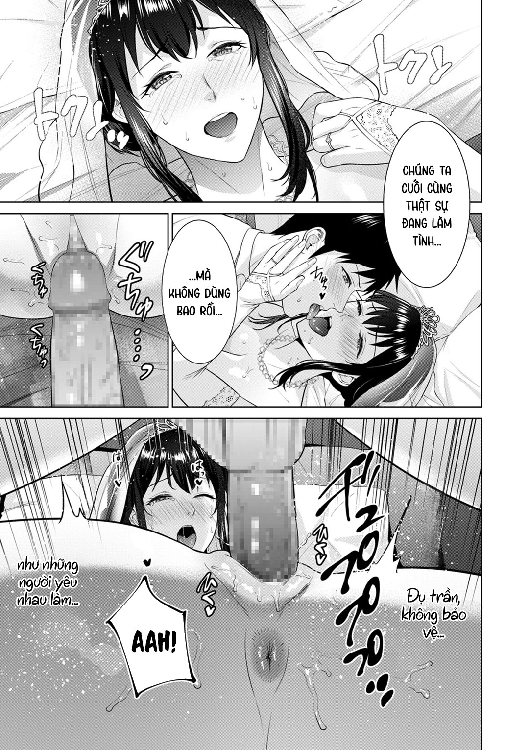 Đọc truyện hentai Lễ cưới bí mật với mẹ! - Oneshot