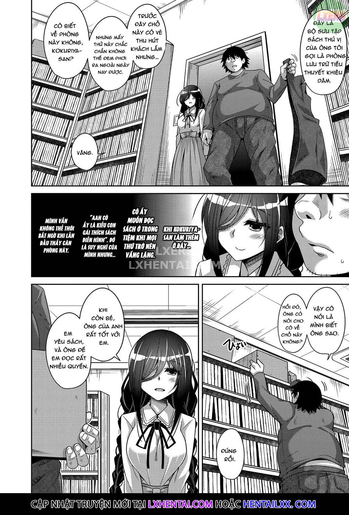 Đọc truyện hentai A Bitch Rose Shrouded In Books - Chap 2