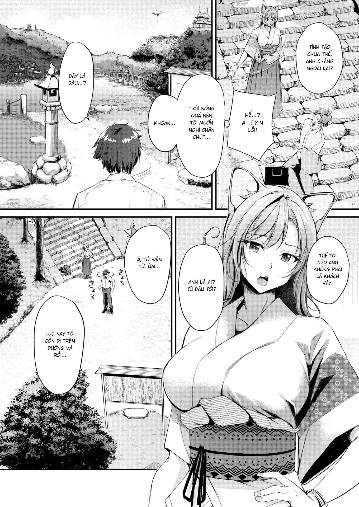 Đọc truyện hentai Nữ Tiên Tri Tai Thú - Chap 1