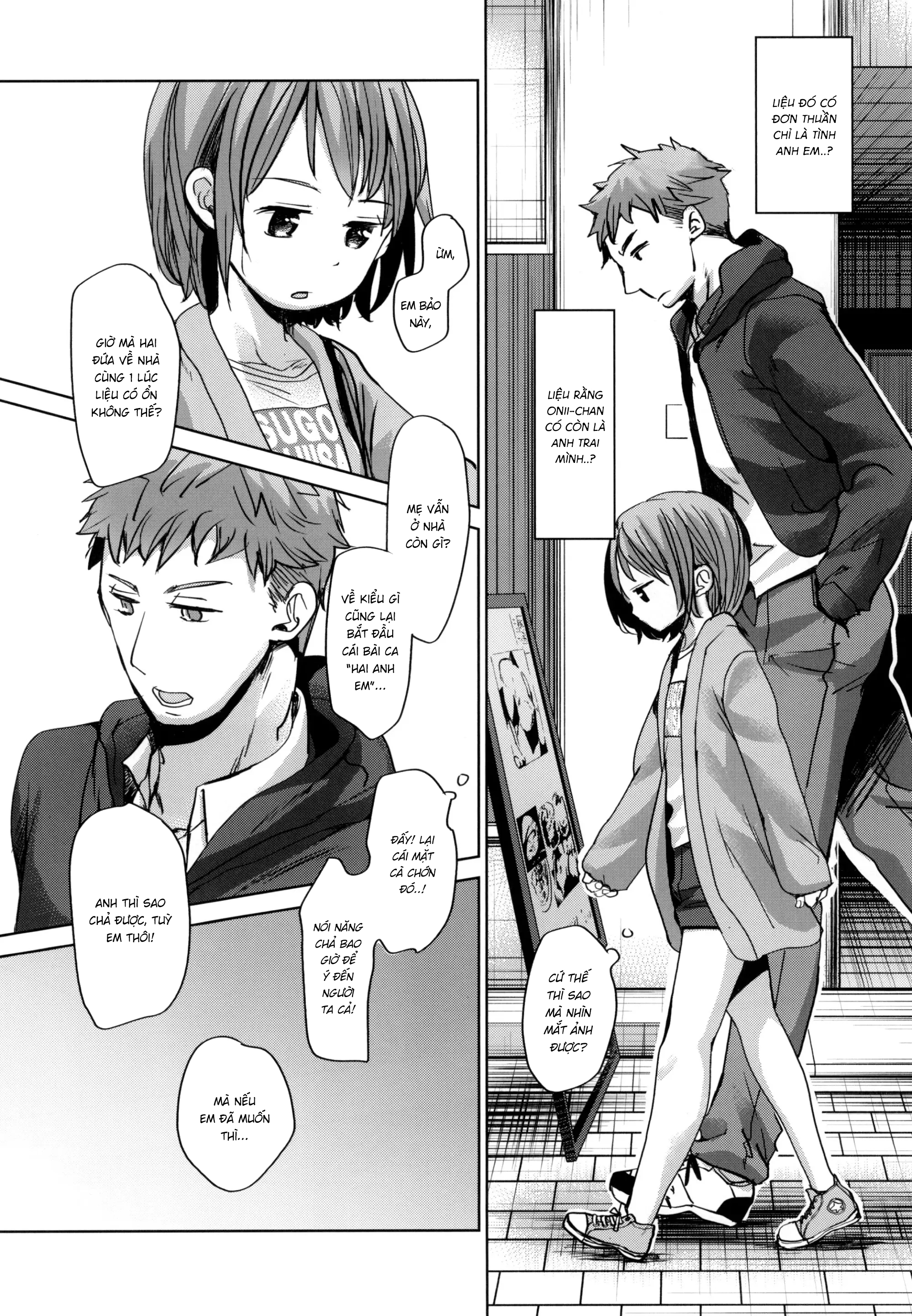 Đọc truyện hentai Cuộc sống hàng ngày của tôi và anh trai tôi - Chap 1