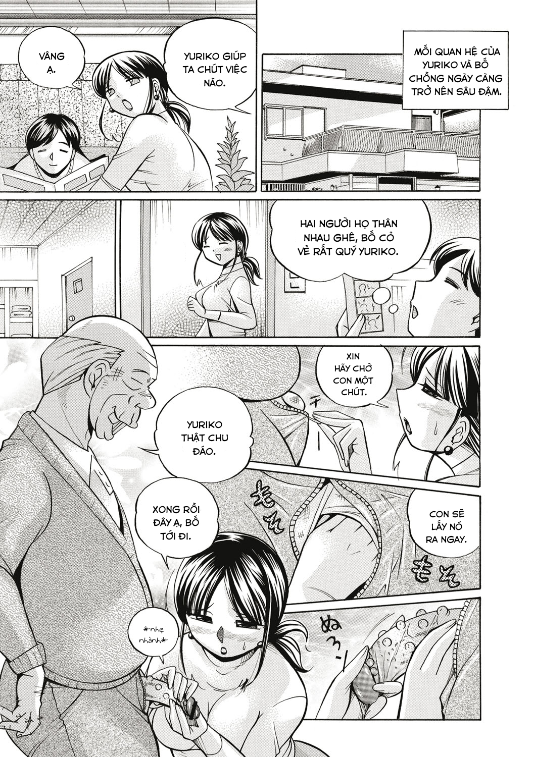 Đọc truyện hentai Yuriko and her Father-in-Law - Chap6